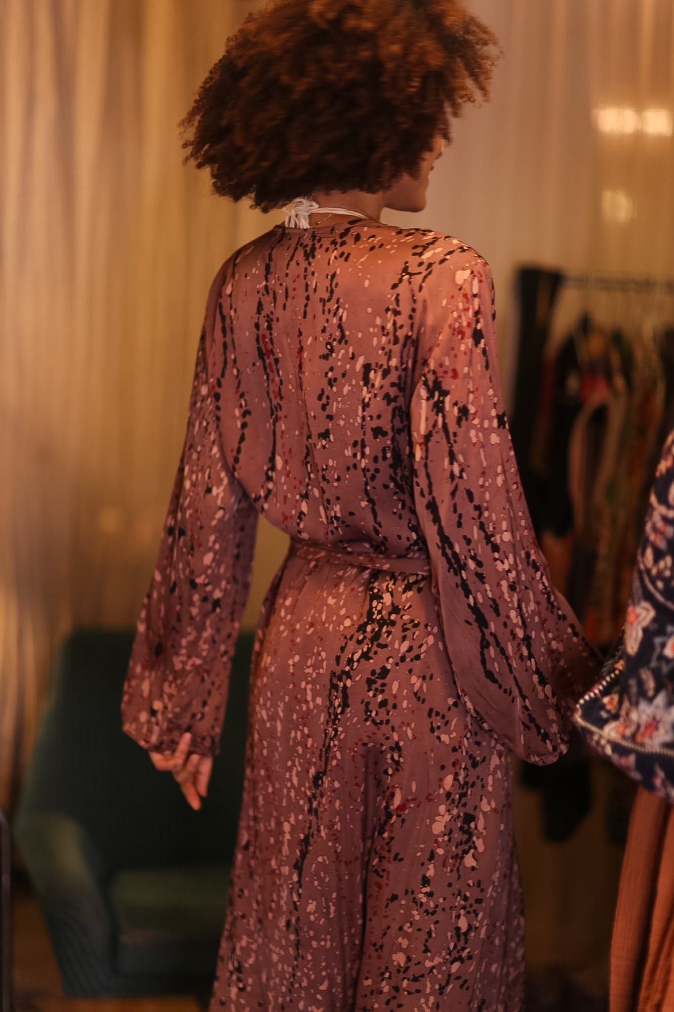 SILK KIMONO CONSTANCA CRYSTAL - MOMO STUDIO BERLIN - Berlin Concept Store - sustainable & ethical fashion