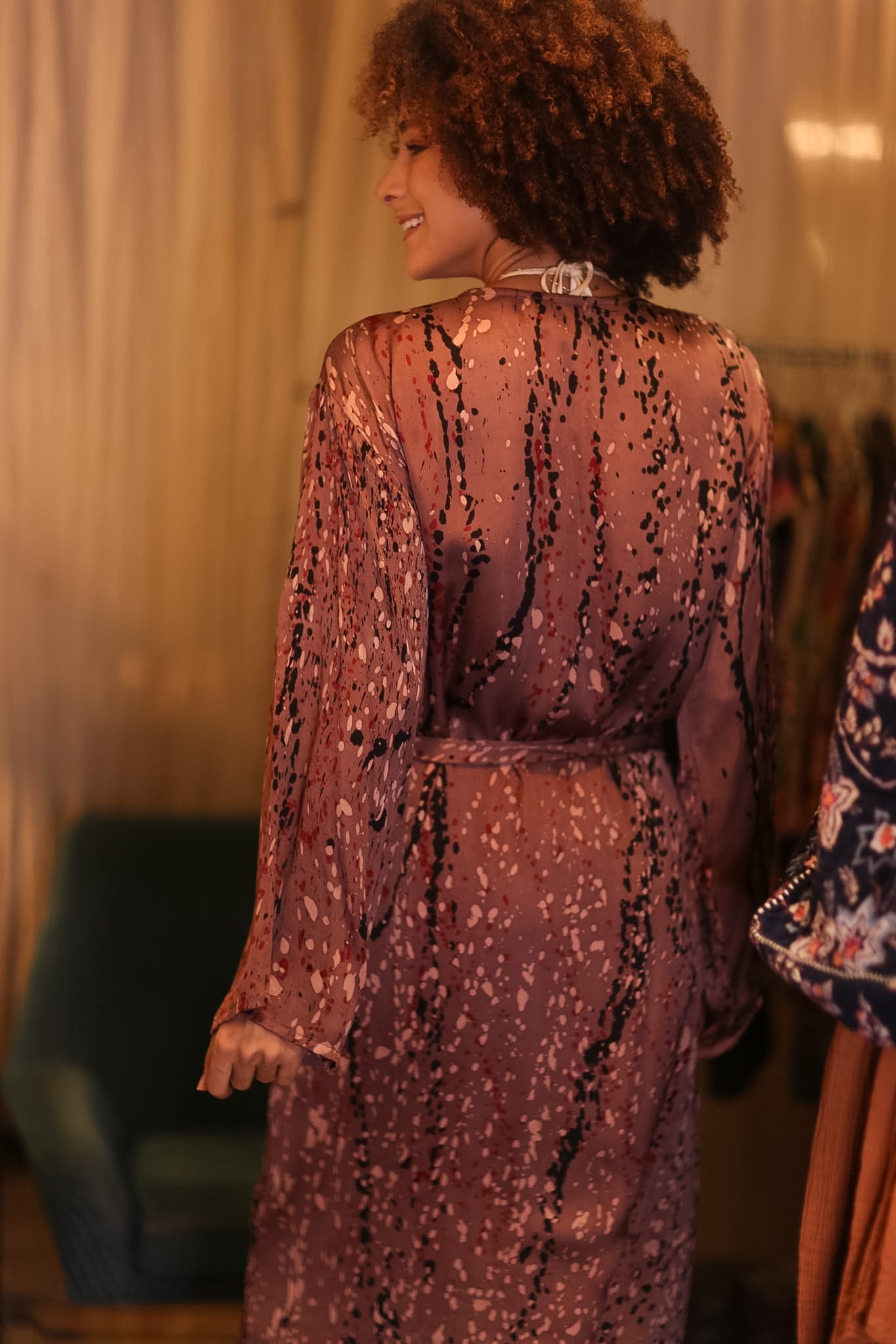 SILK KIMONO CONSTANCA CRYSTAL - MOMO STUDIO BERLIN - Berlin Concept Store - sustainable & ethical fashion