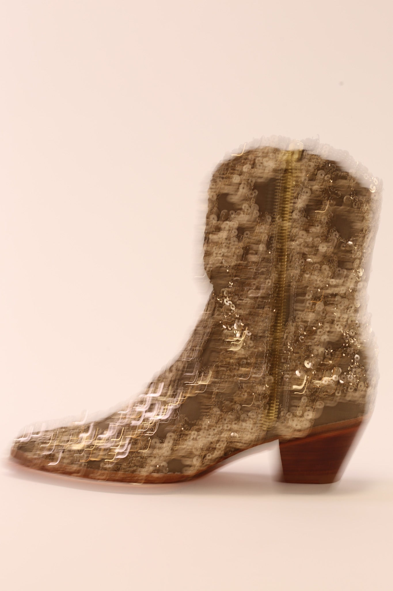 SILK SEQUIN EMBROIDERED BOOTS LOREN - MOMO STUDIO BERLIN - Berlin Concept Store - sustainable & ethical fashion