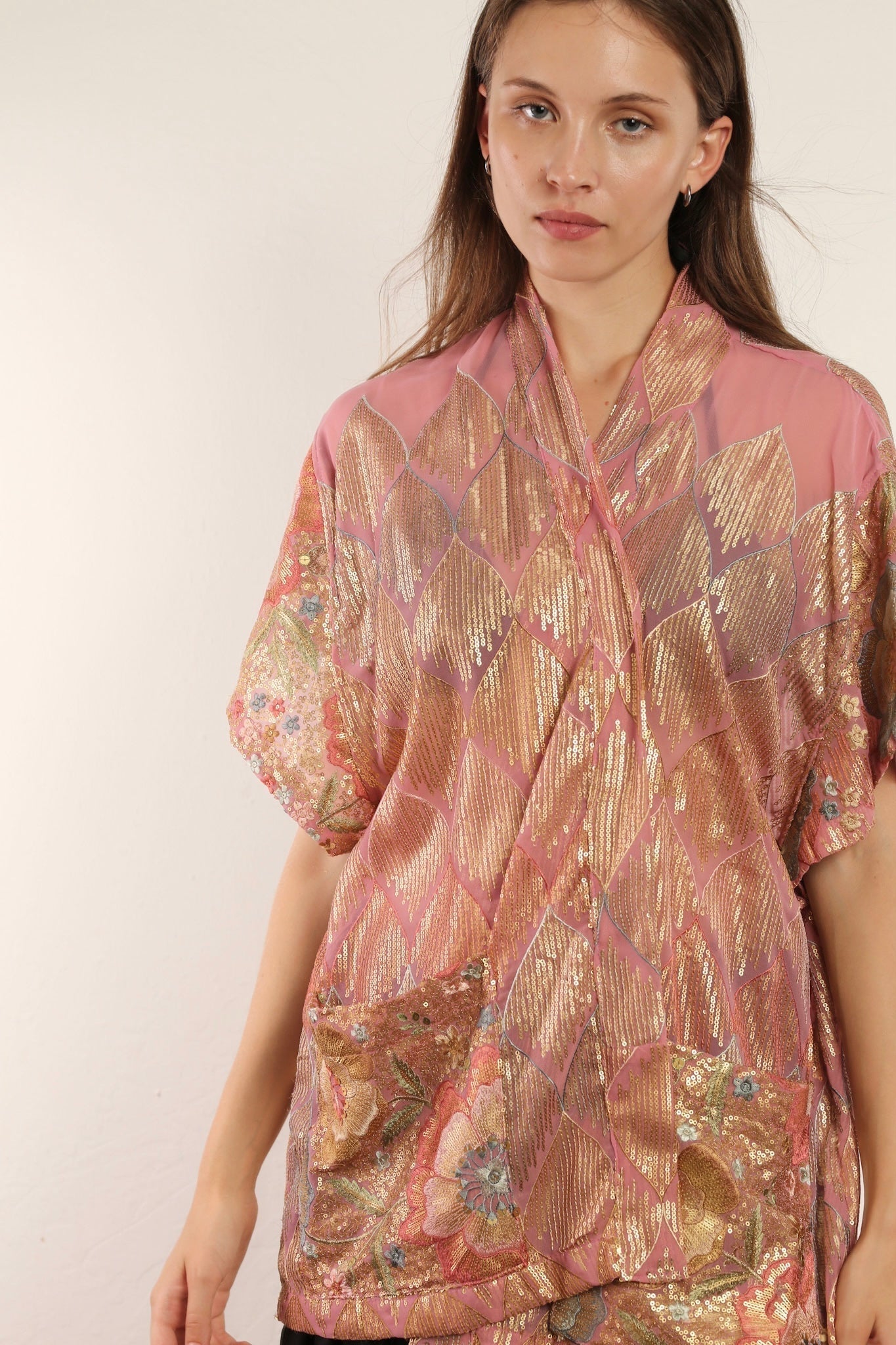 SILK SHORT KIMONO AVA - MOMO STUDIO BERLIN - Berlin Concept Store - sustainable & ethical fashion