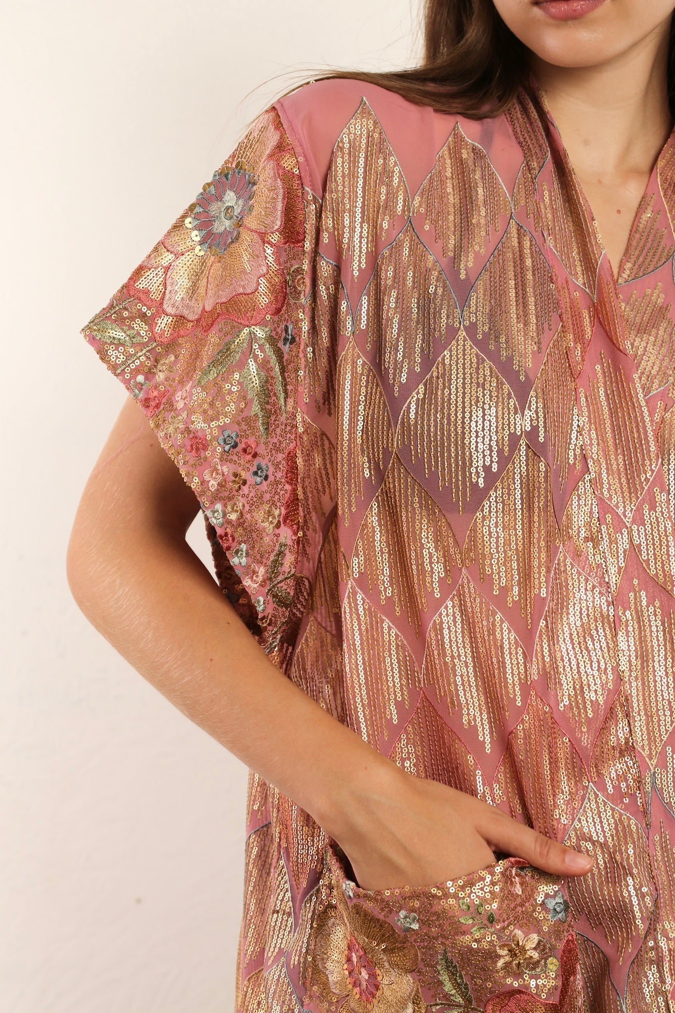 SILK SHORT KIMONO AVA - MOMO STUDIO BERLIN - Berlin Concept Store - sustainable & ethical fashion