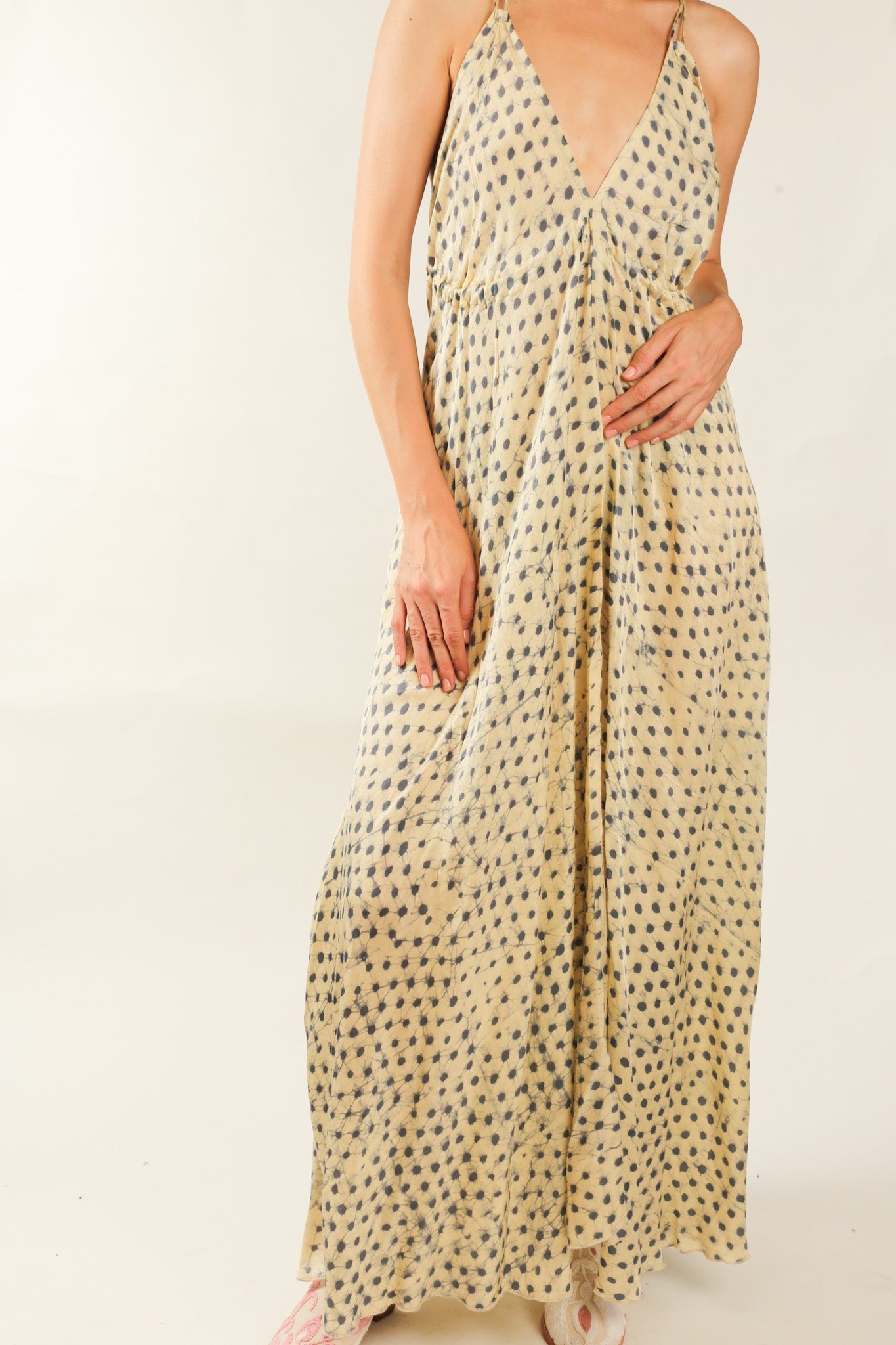 SILK SUMMER DRESS HANNAH - MOMO STUDIO BERLIN - Berlin Concept Store - sustainable & ethical fashion