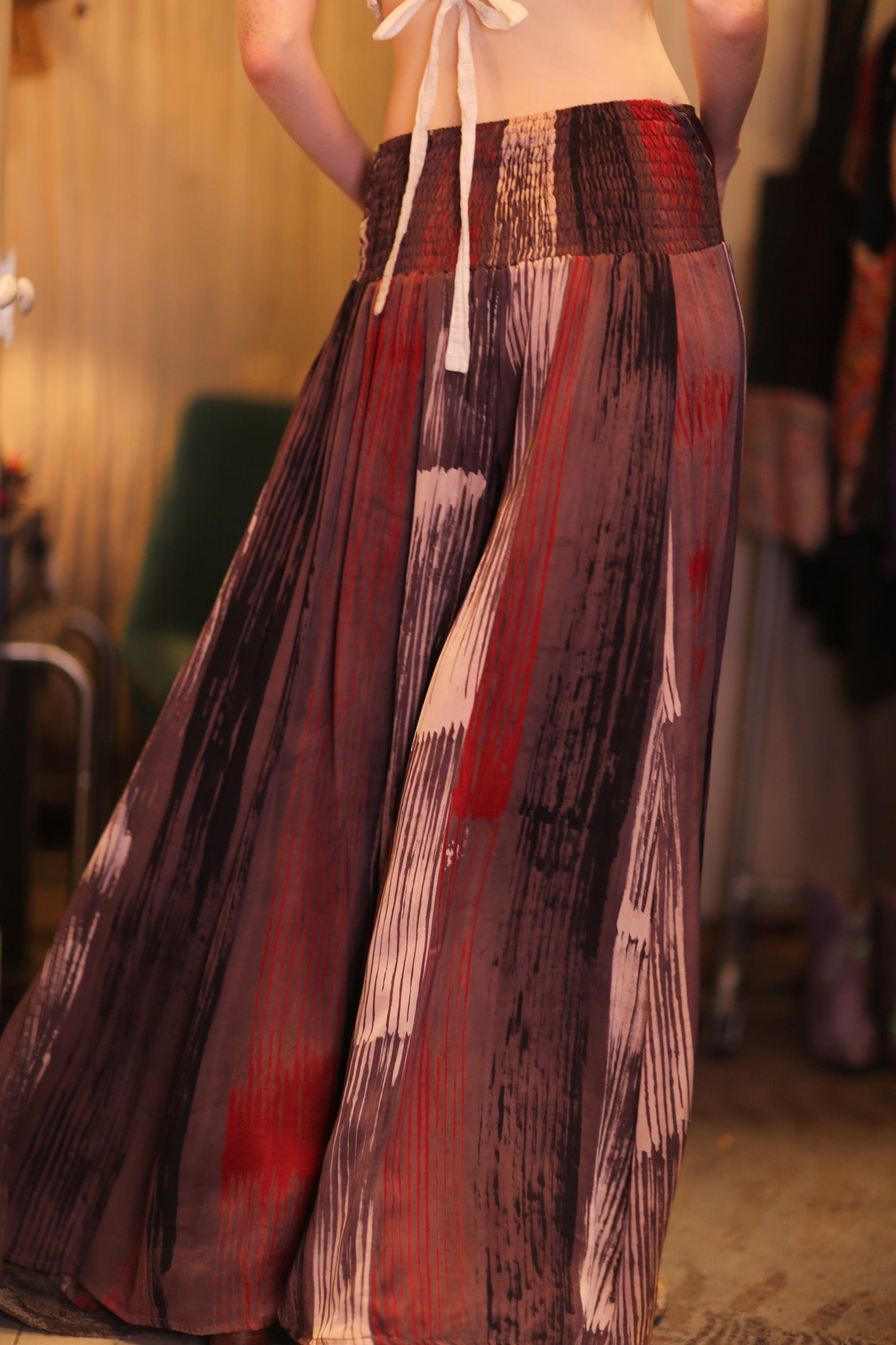 SILK WIDE LEG LONG PANTS RUBY BARNETT - MOMO STUDIO BERLIN - Berlin Concept Store - sustainable & ethical fashion
