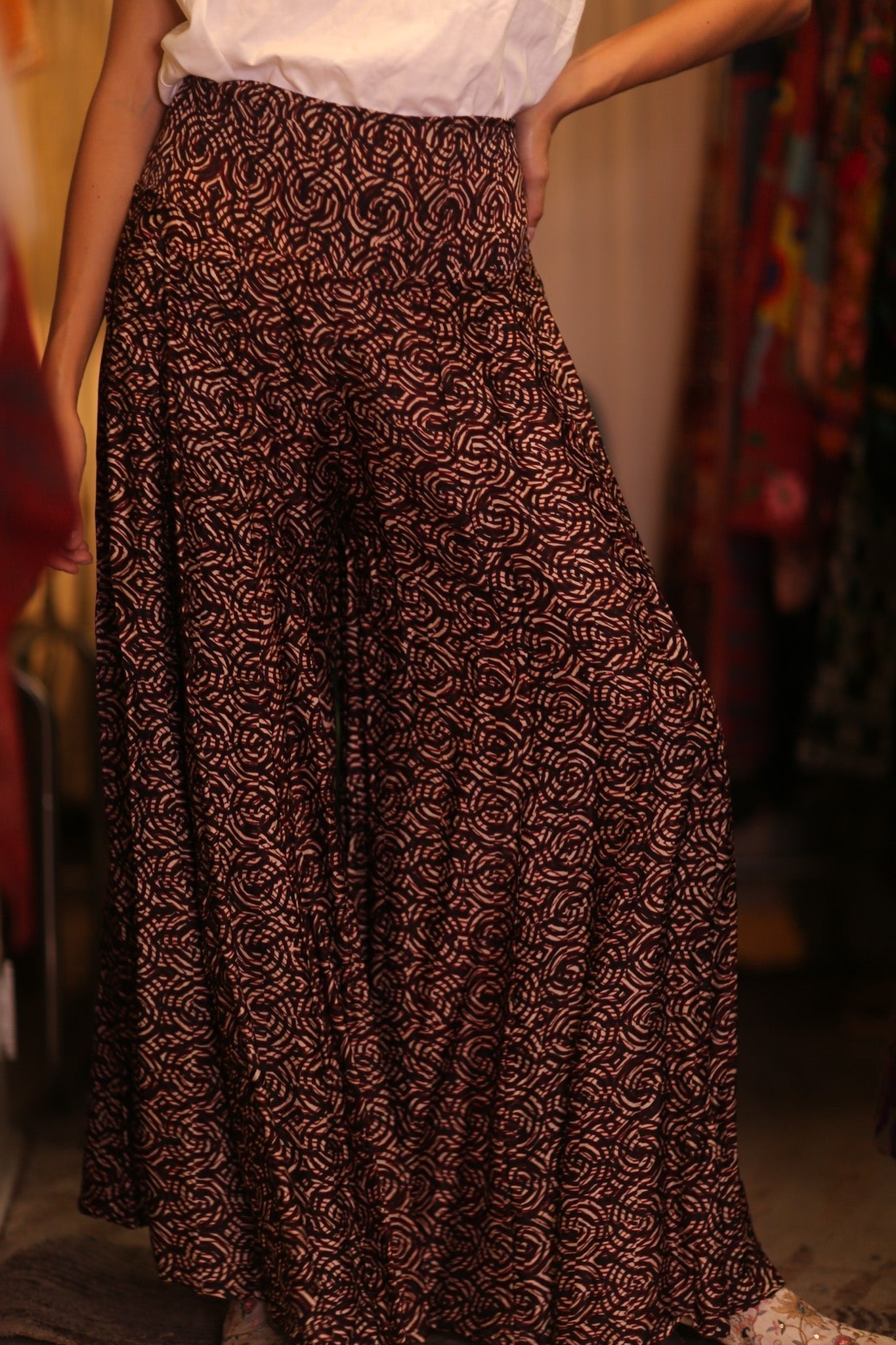 SILK WIDE LEG PANTS AMITY - MOMO STUDIO BERLIN - Berlin Concept Store - sustainable & ethical fashion