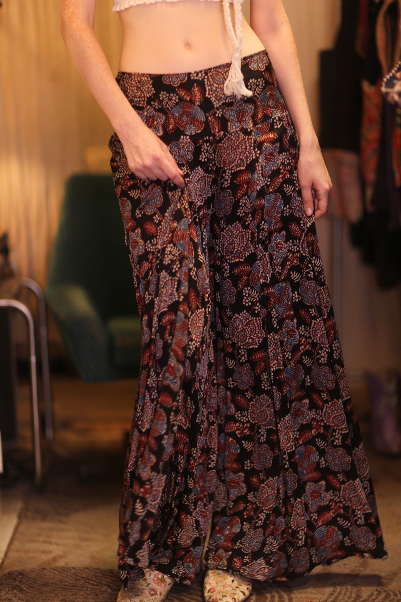 SILK WIDE LEG PANTS RUBY LISA - MOMO STUDIO BERLIN - Berlin Concept Store - sustainable & ethical fashion