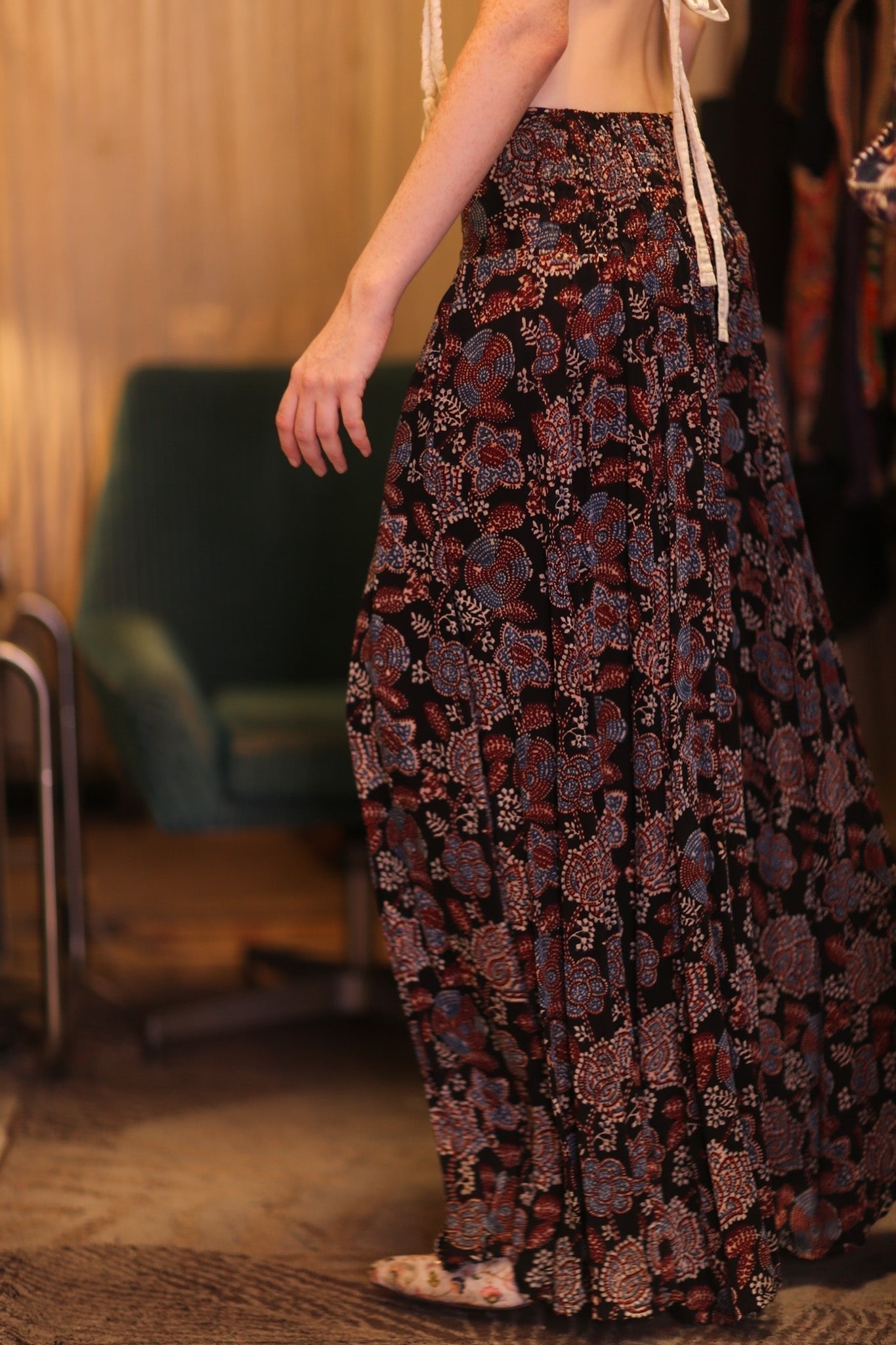SILK WIDE LEG PANTS RUBY LISA - MOMO STUDIO BERLIN - Berlin Concept Store - sustainable & ethical fashion