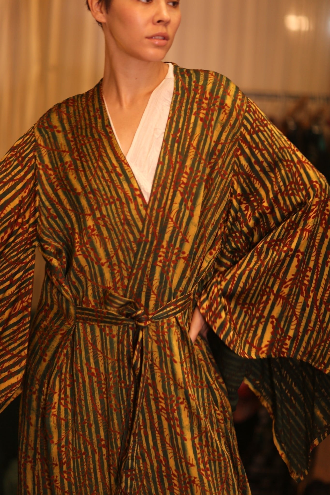SILK WING KIMONO PINA ANANDA - MOMO STUDIO BERLIN - Berlin Concept Store - sustainable & ethical fashion
