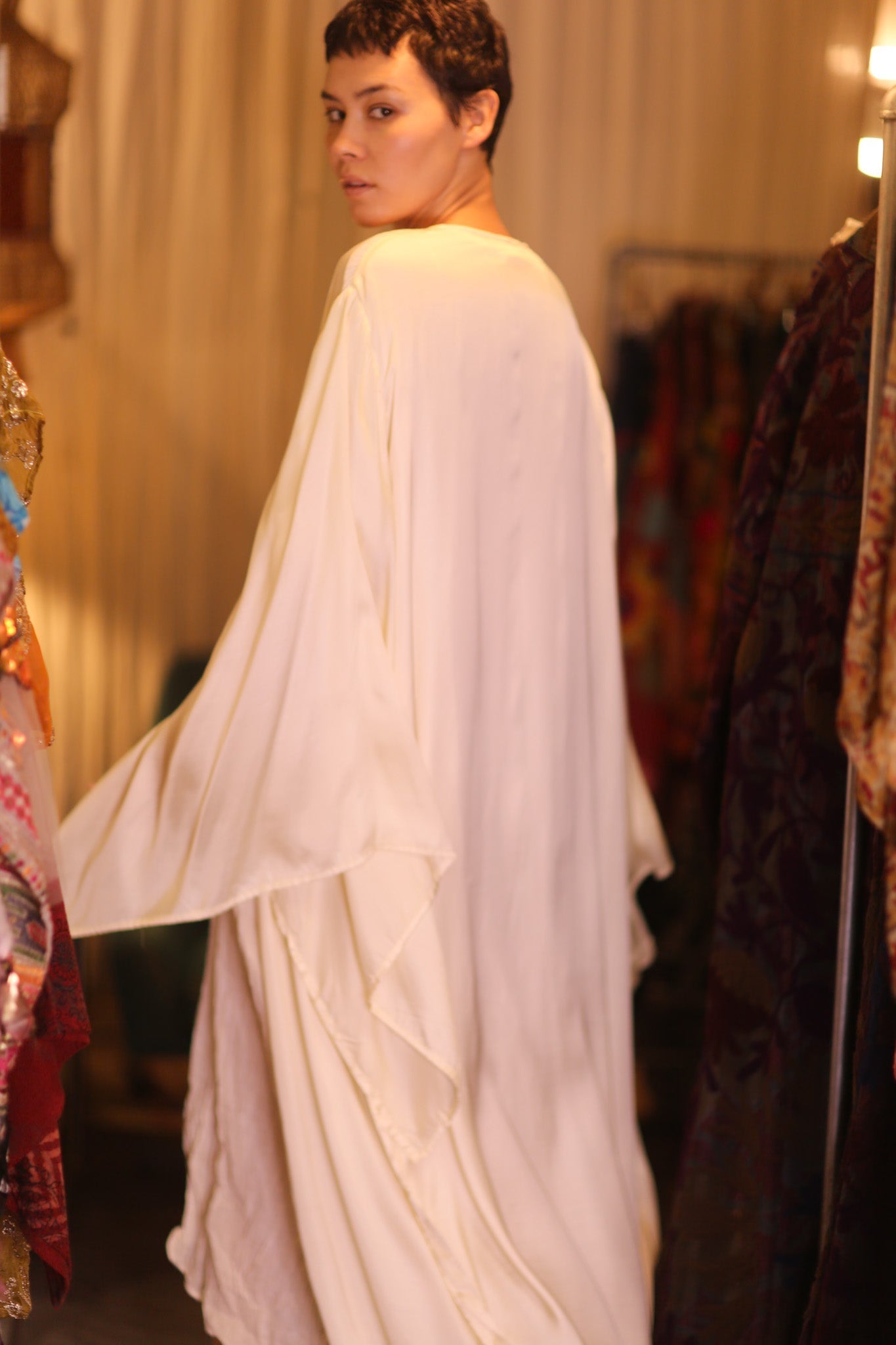 SILK WING KIMONO PINA BELLA - MOMO STUDIO BERLIN - Berlin Concept Store - sustainable & ethical fashion