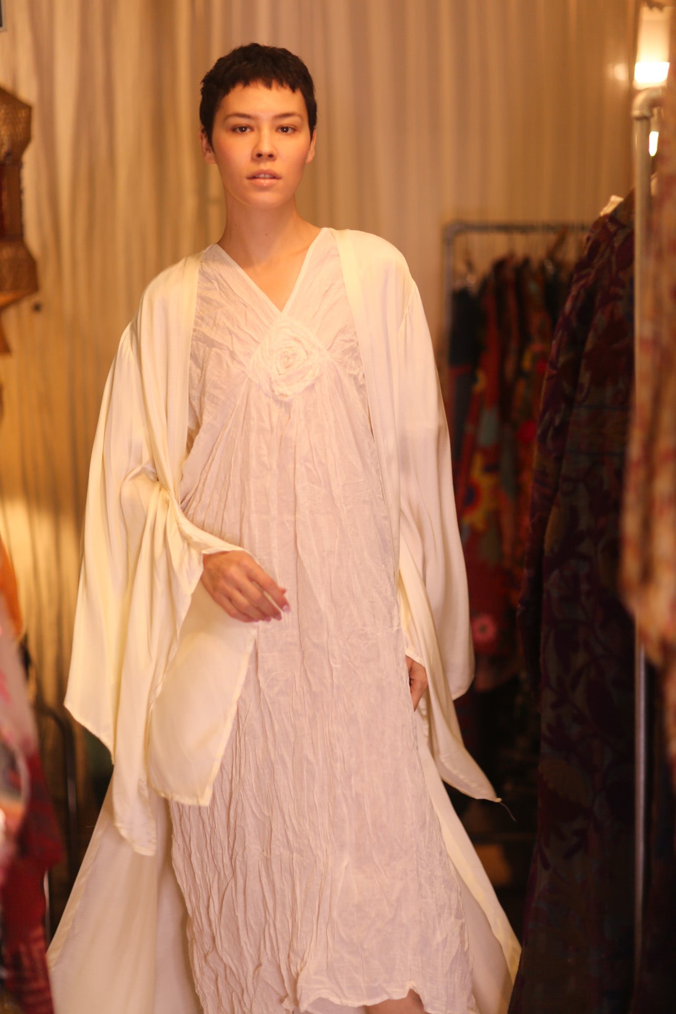 SILK WING KIMONO PINA BELLA - MOMO STUDIO BERLIN - Berlin Concept Store - sustainable & ethical fashion