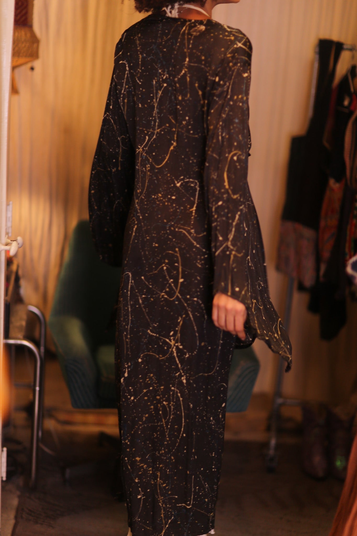 SILK WING KIMONO PINA COMETS - MOMO STUDIO BERLIN - Berlin Concept Store - sustainable & ethical fashion