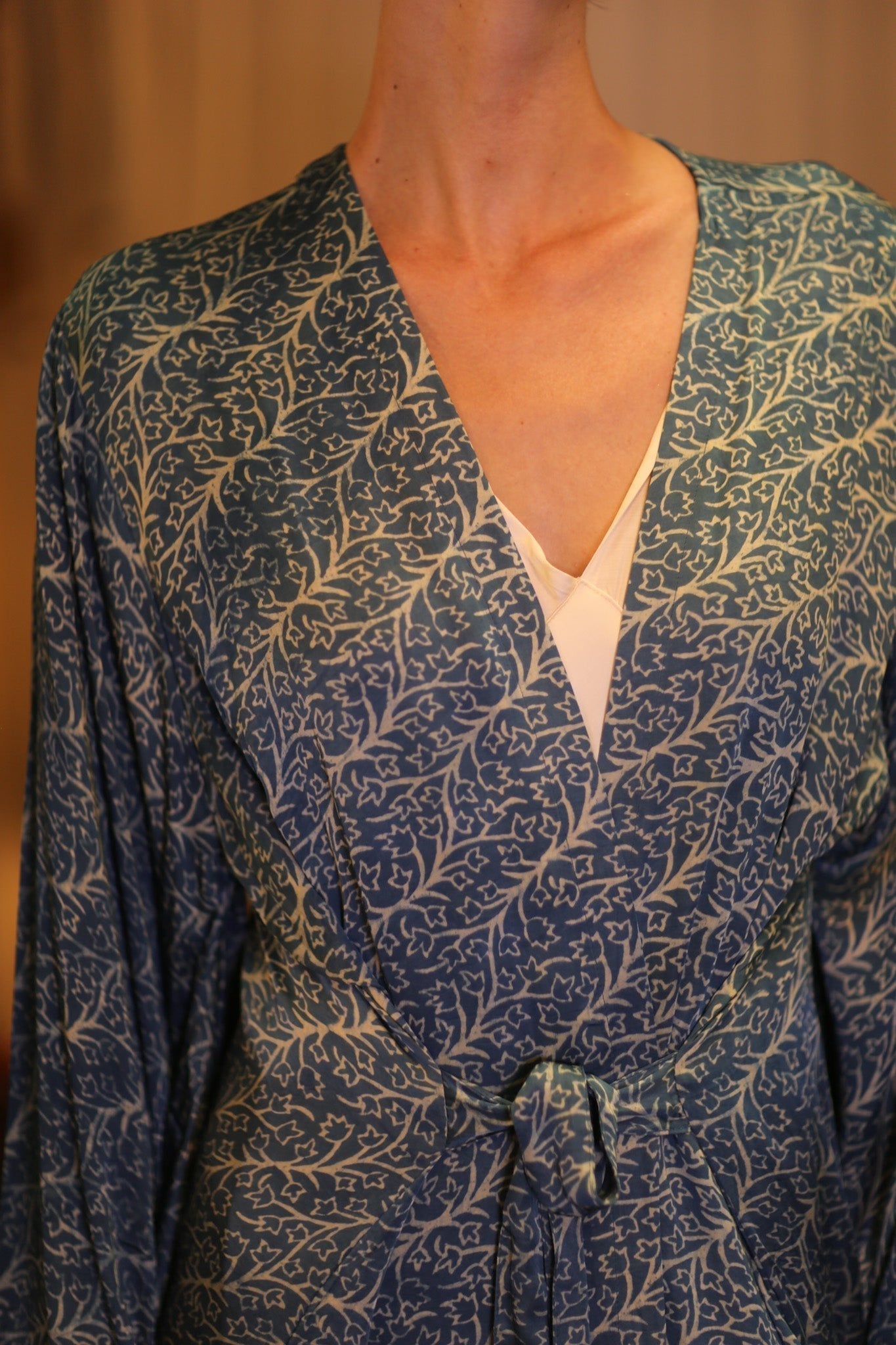 SILK WING KIMONO PINA CORAL - MOMO STUDIO BERLIN - Berlin Concept Store - sustainable & ethical fashion