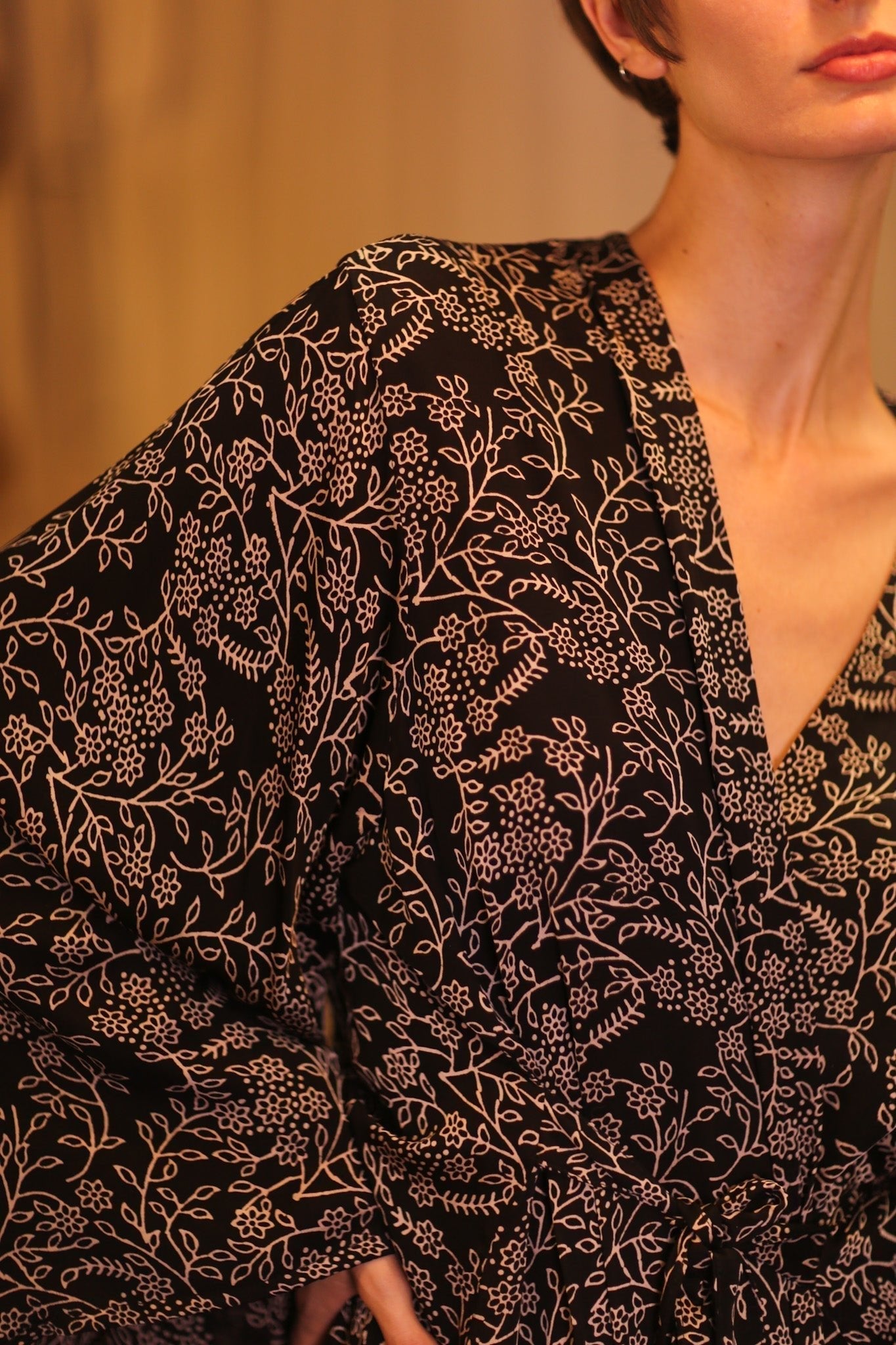 SILK WING KIMONO PINA FLORAL - MOMO STUDIO BERLIN - Berlin Concept Store - sustainable & ethical fashion