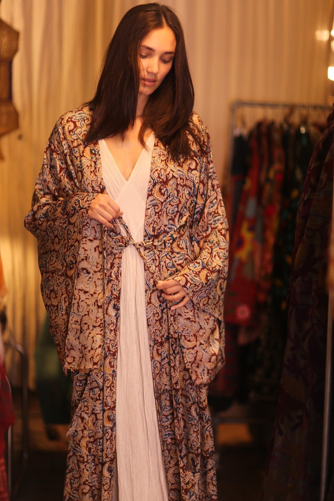 SILK WING KIMONO PINA IVAN - MOMO STUDIO BERLIN - Berlin Concept Store - sustainable & ethical fashion