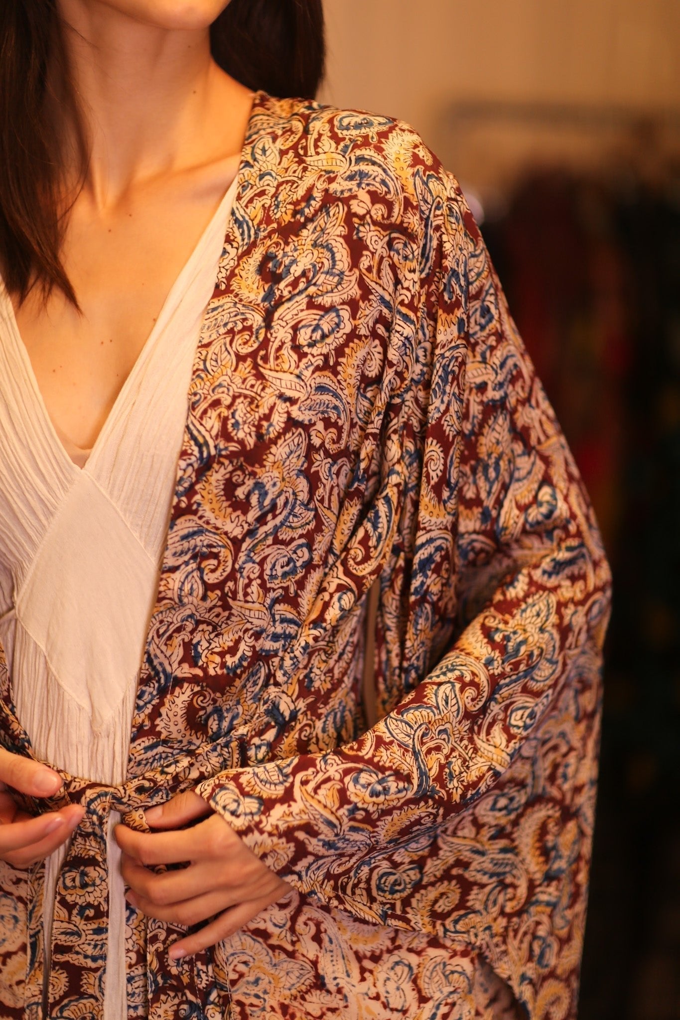 SILK WING KIMONO PINA IVAN - MOMO STUDIO BERLIN - Berlin Concept Store - sustainable & ethical fashion