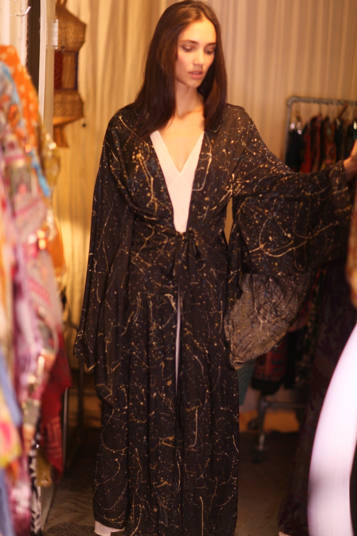 SILK WING KIMONO PINA JACEY - MOMO STUDIO BERLIN - Berlin Concept Store - sustainable & ethical fashion