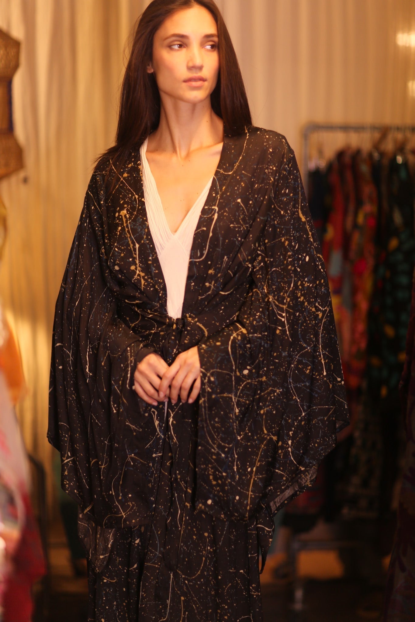 SILK WING KIMONO PINA JACEY - MOMO STUDIO BERLIN - Berlin Concept Store - sustainable & ethical fashion