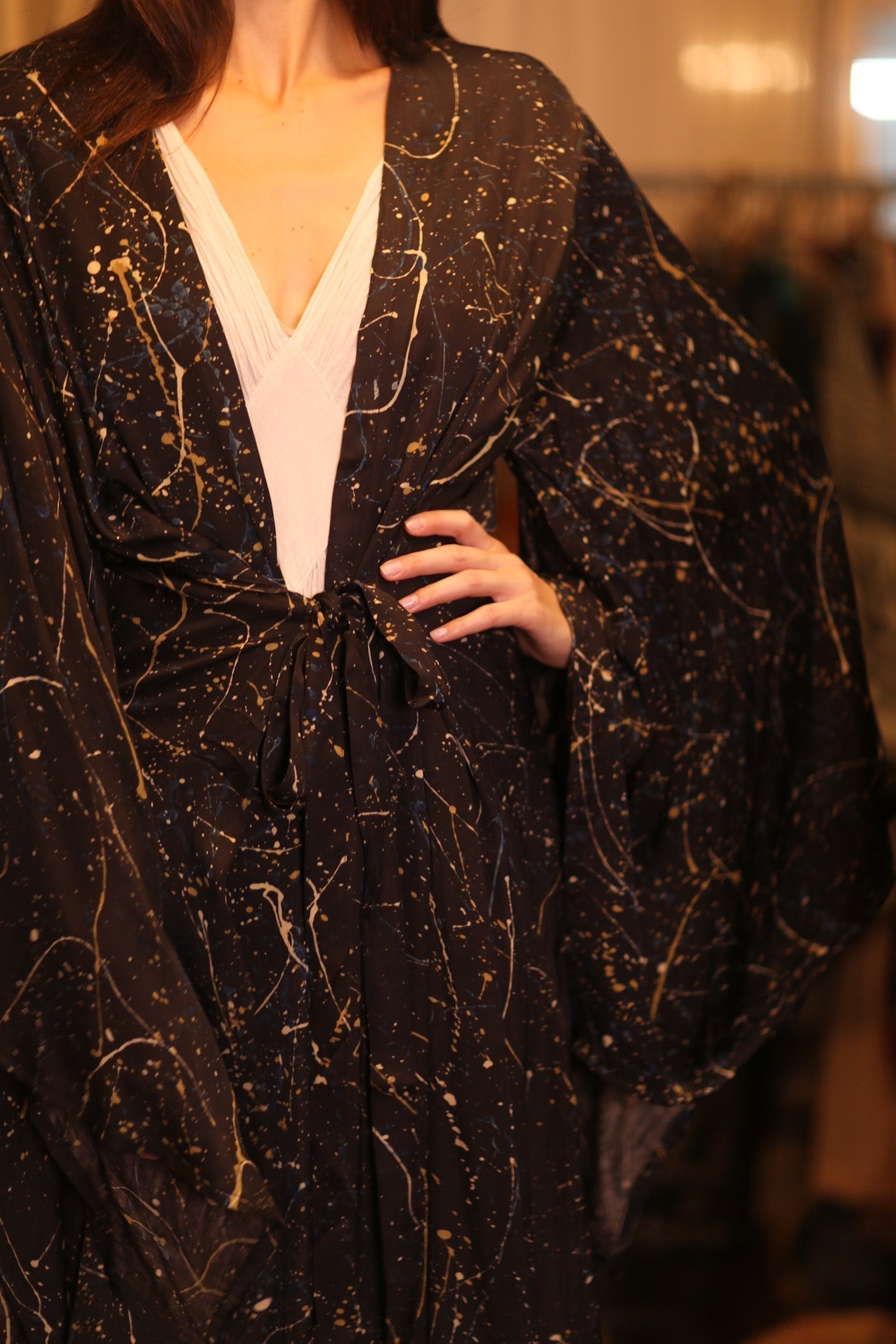 SILK WING KIMONO PINA JACEY - MOMO STUDIO BERLIN - Berlin Concept Store - sustainable & ethical fashion
