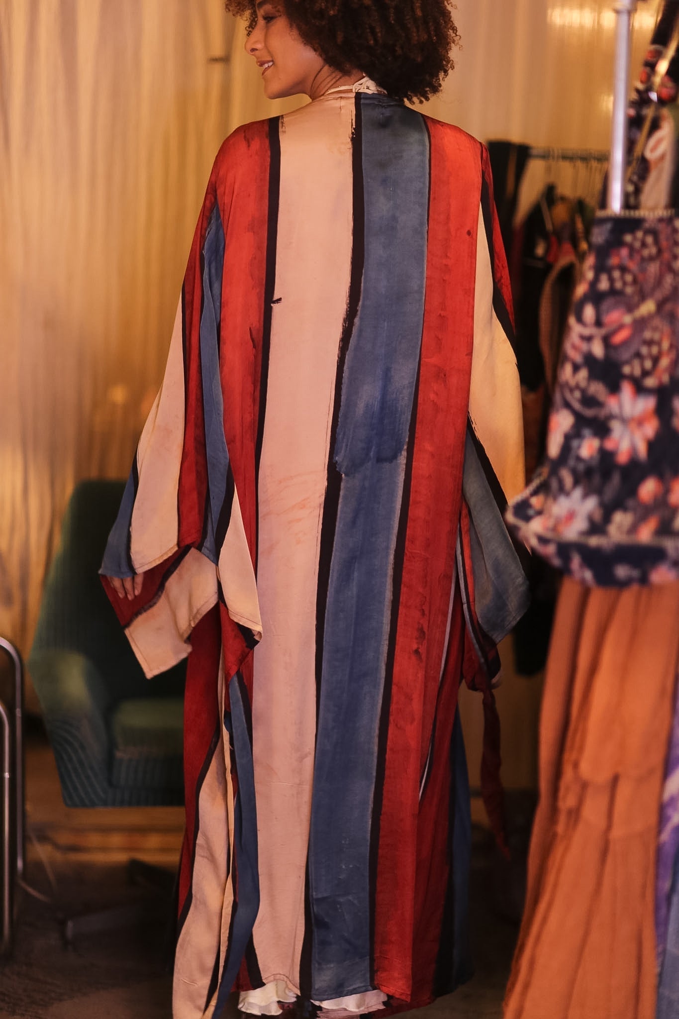 SILK WING KIMONO PINA KAWKO - MOMO STUDIO BERLIN - Berlin Concept Store - sustainable & ethical fashion