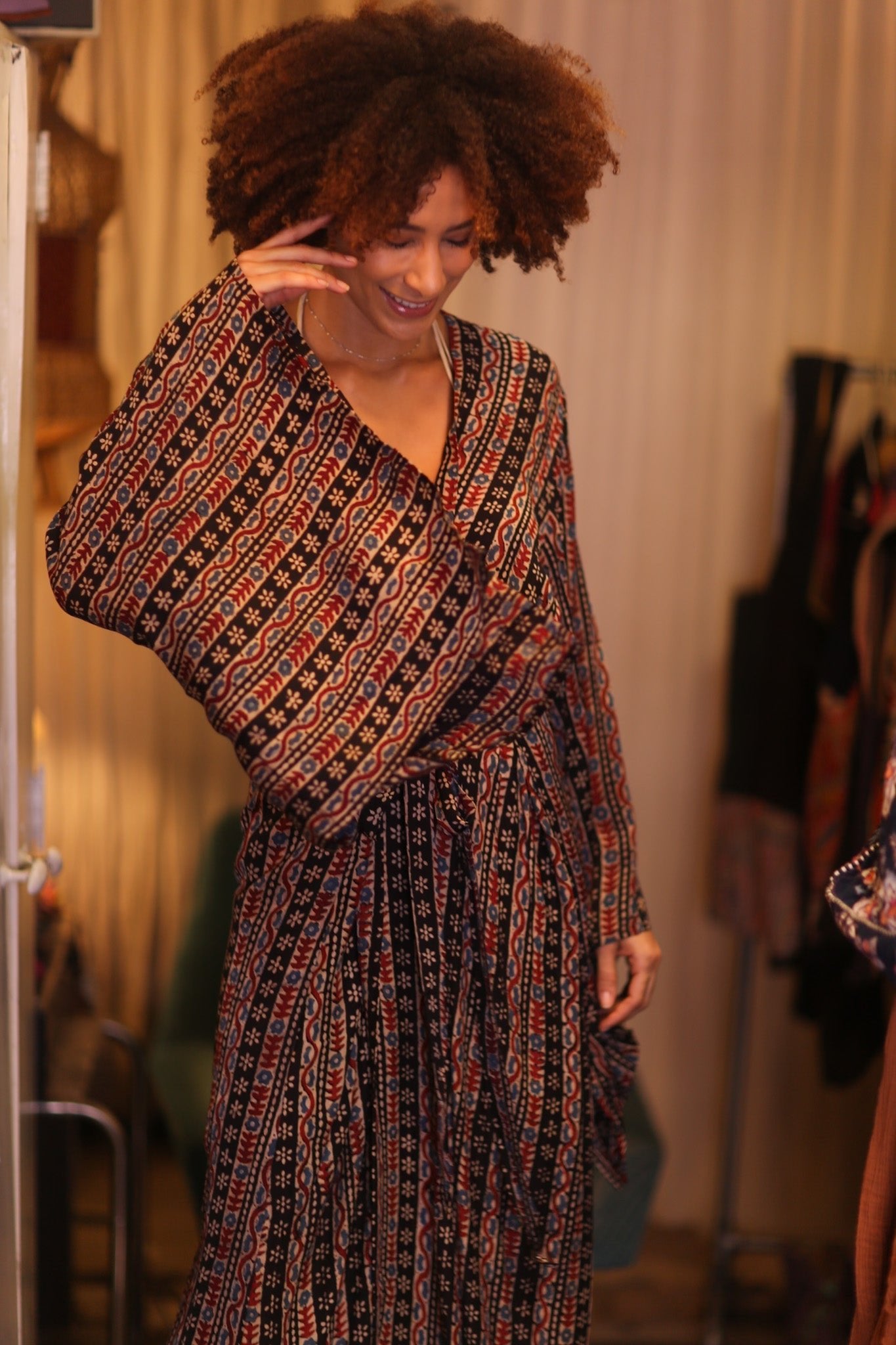 SILK WING KIMONO PINA KYOTN - MOMO STUDIO BERLIN - Berlin Concept Store - sustainable & ethical fashion