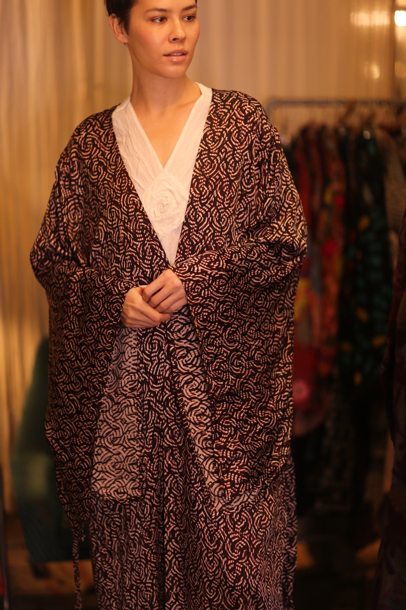 SILK WING KIMONO PINA MAZE - MOMO STUDIO BERLIN - Berlin Concept Store - sustainable & ethical fashion