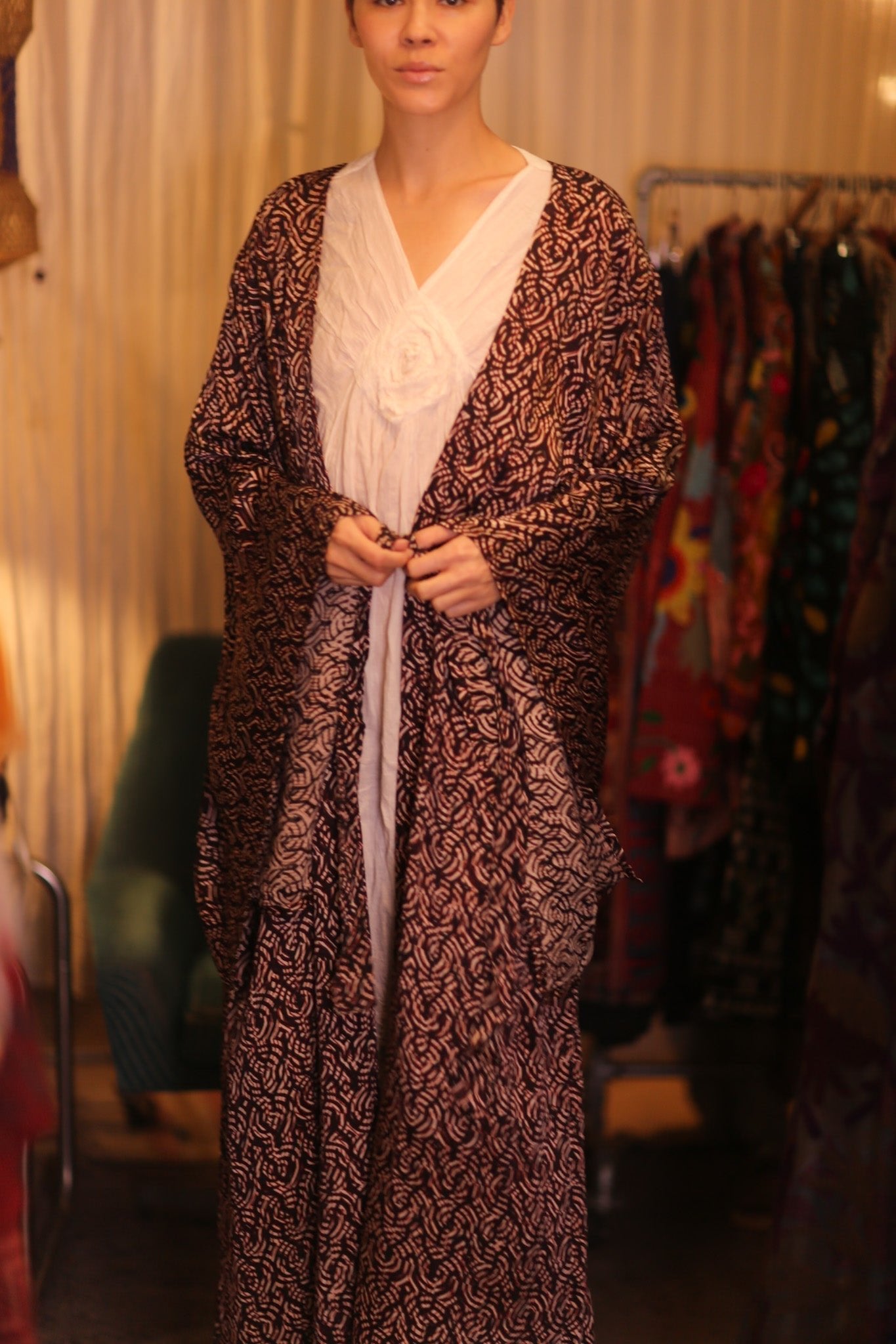 SILK WING KIMONO PINA MAZE - MOMO STUDIO BERLIN - Berlin Concept Store - sustainable & ethical fashion