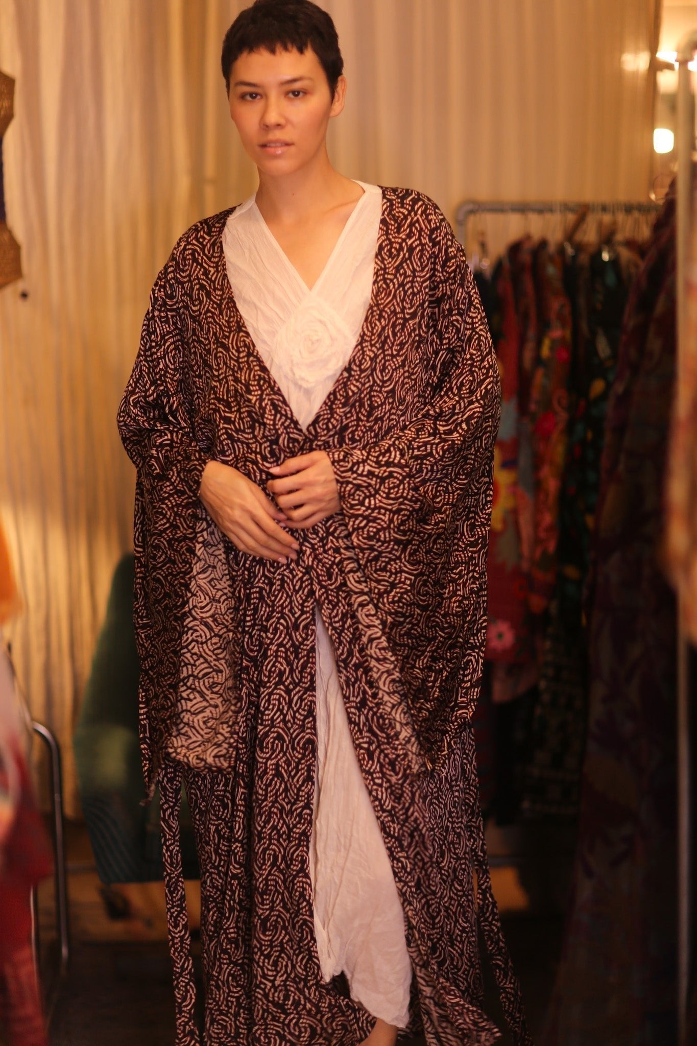 SILK WING KIMONO PINA MAZE - MOMO STUDIO BERLIN - Berlin Concept Store - sustainable & ethical fashion