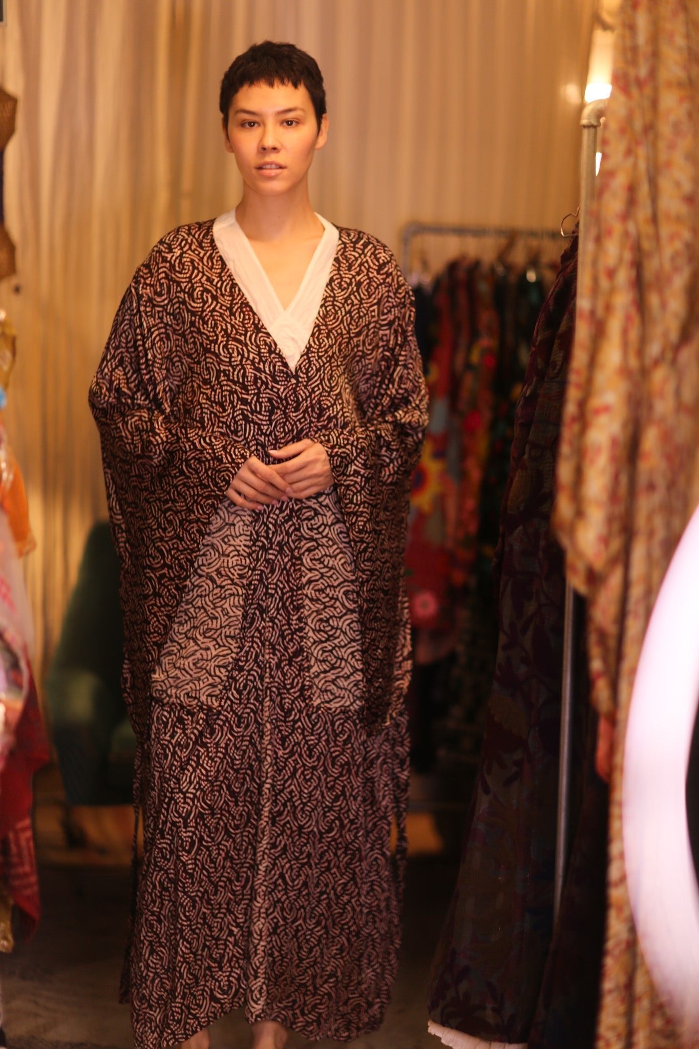 SILK WING KIMONO PINA MAZE - MOMO STUDIO BERLIN - Berlin Concept Store - sustainable & ethical fashion