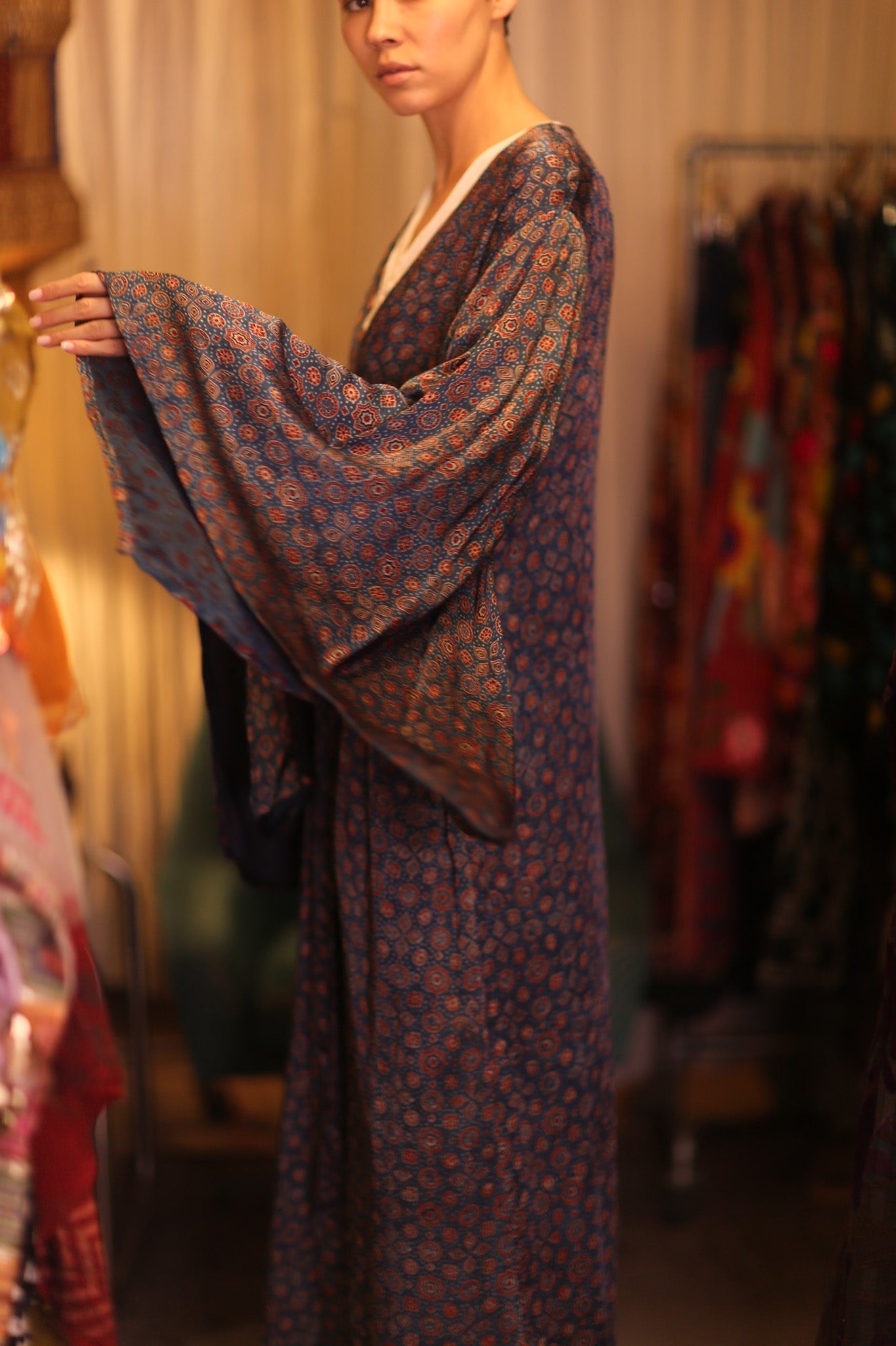SILK WING KIMONO PINA RISINA - MOMO STUDIO BERLIN - Berlin Concept Store - sustainable & ethical fashion