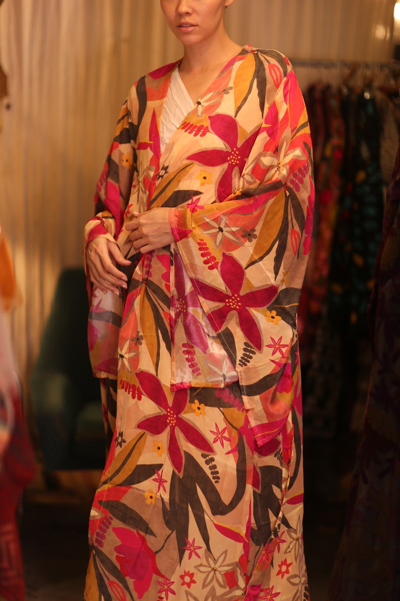 SILK WING KIMONO PINA RITA - MOMO STUDIO BERLIN - Berlin Concept Store - sustainable & ethical fashion