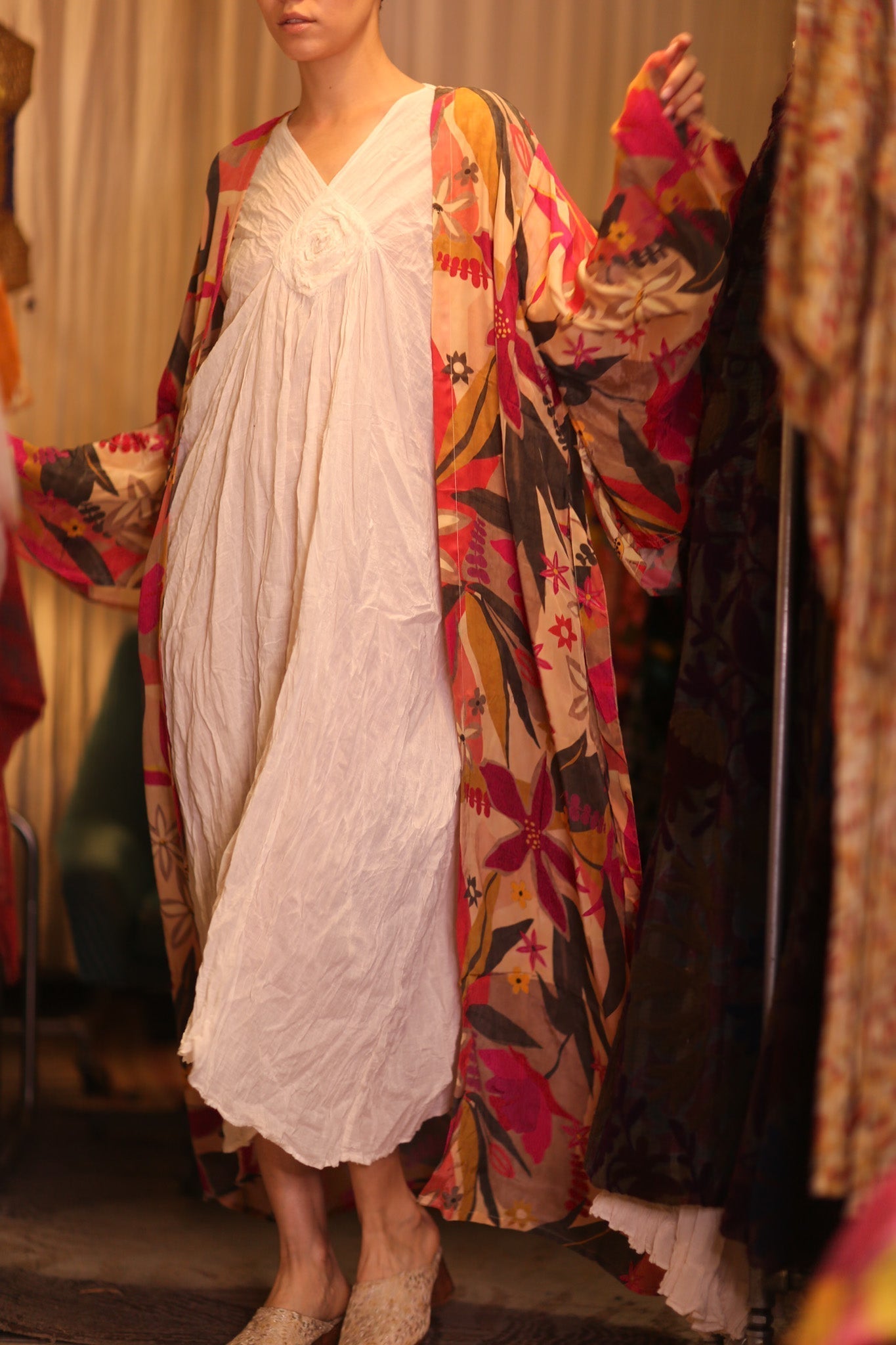 SILK WING KIMONO PINA RITA - MOMO STUDIO BERLIN - Berlin Concept Store - sustainable & ethical fashion