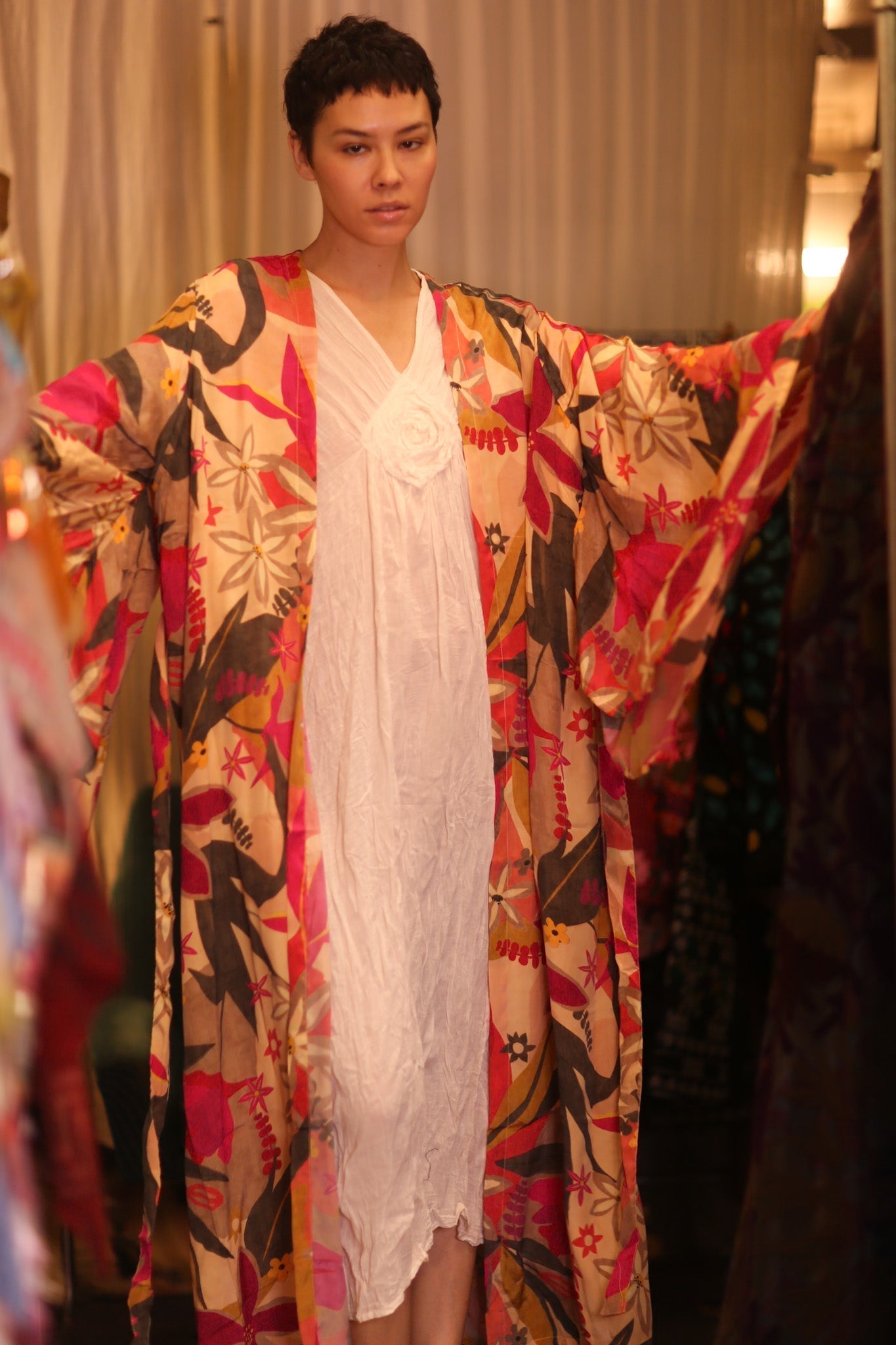 SILK WING KIMONO PINA RITA - MOMO STUDIO BERLIN - Berlin Concept Store - sustainable & ethical fashion