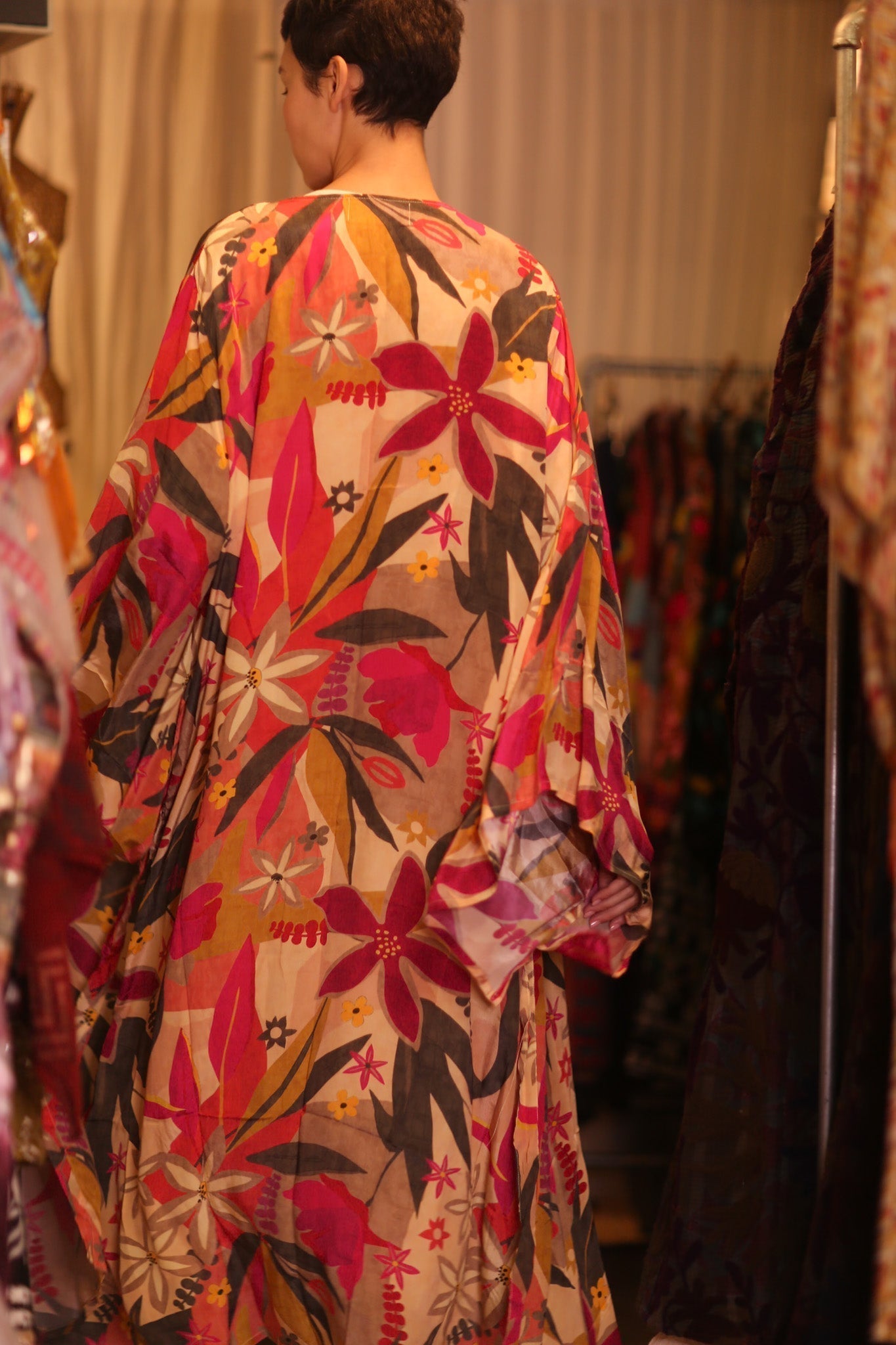 SILK WING KIMONO PINA RITA - MOMO STUDIO BERLIN - Berlin Concept Store - sustainable & ethical fashion