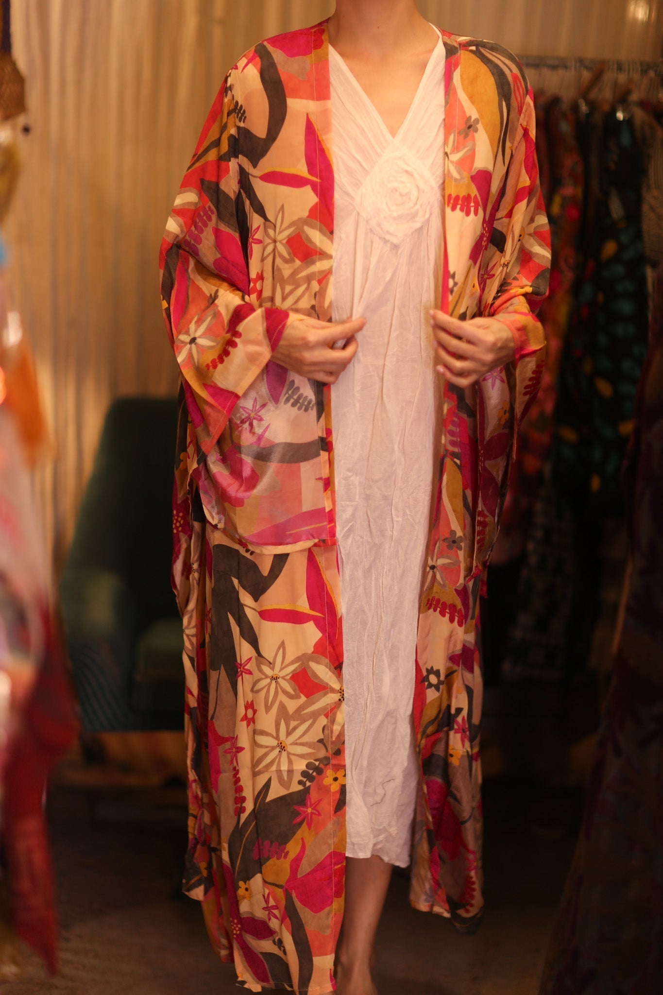 SILK WING KIMONO PINA RITA - MOMO STUDIO BERLIN - Berlin Concept Store - sustainable & ethical fashion