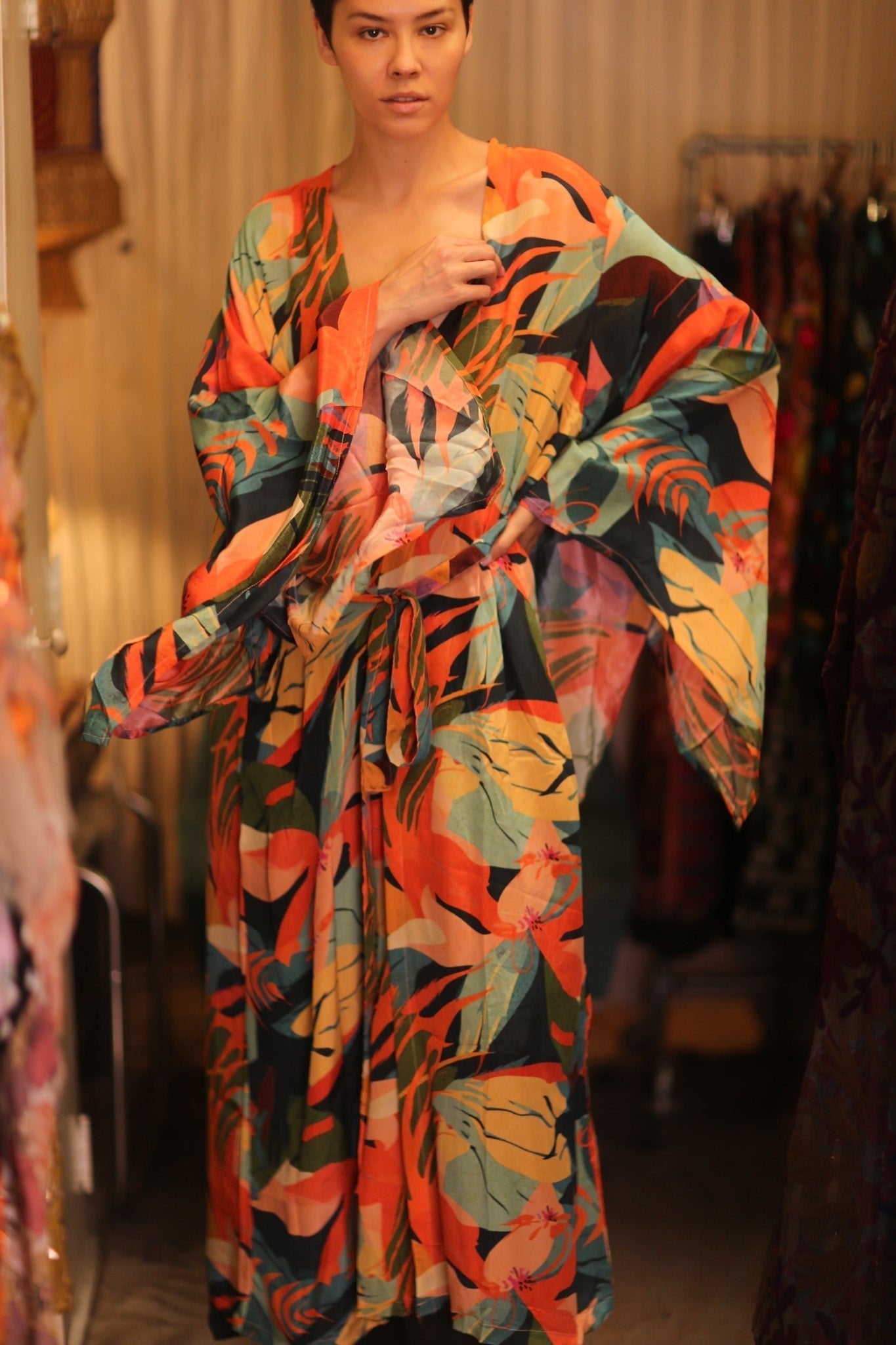 SILK WING KIMONO PINA RODI - MOMO STUDIO BERLIN - Berlin Concept Store - sustainable & ethical fashion