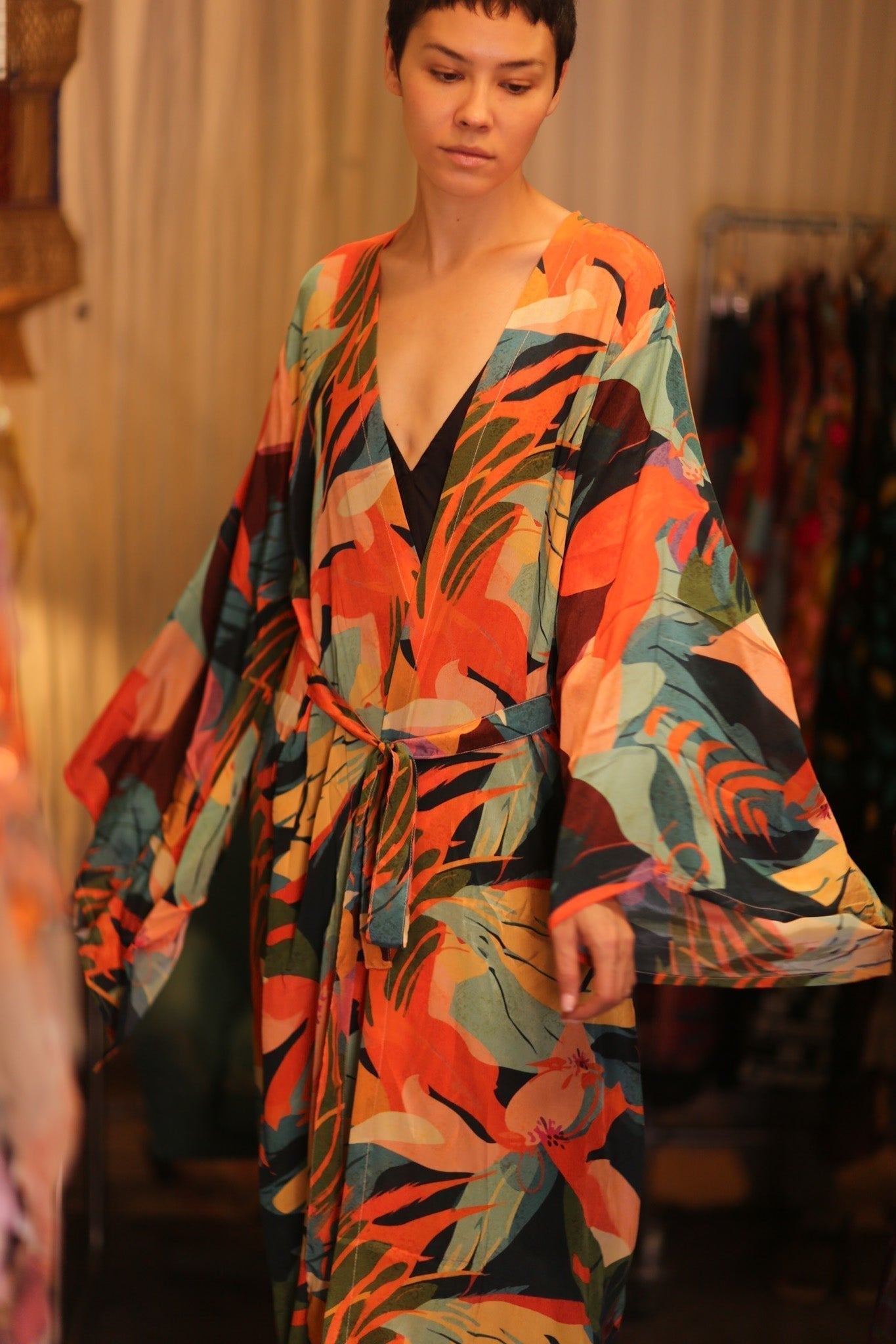 SILK WING KIMONO PINA RODI - MOMO STUDIO BERLIN - Berlin Concept Store - sustainable & ethical fashion