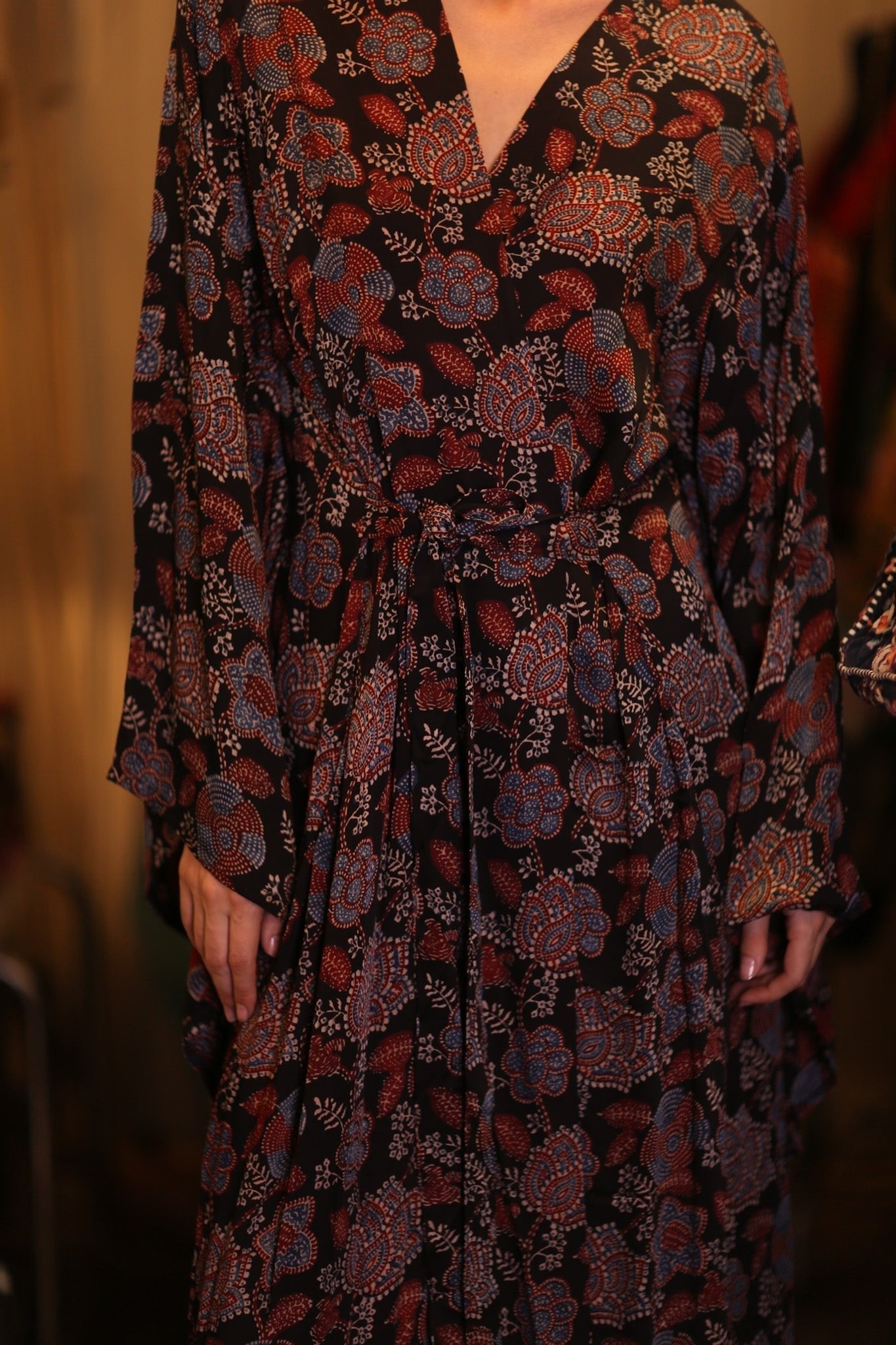 SILK WING KIMONO PINA RUBY - MOMO STUDIO BERLIN - Berlin Concept Store - sustainable & ethical fashion