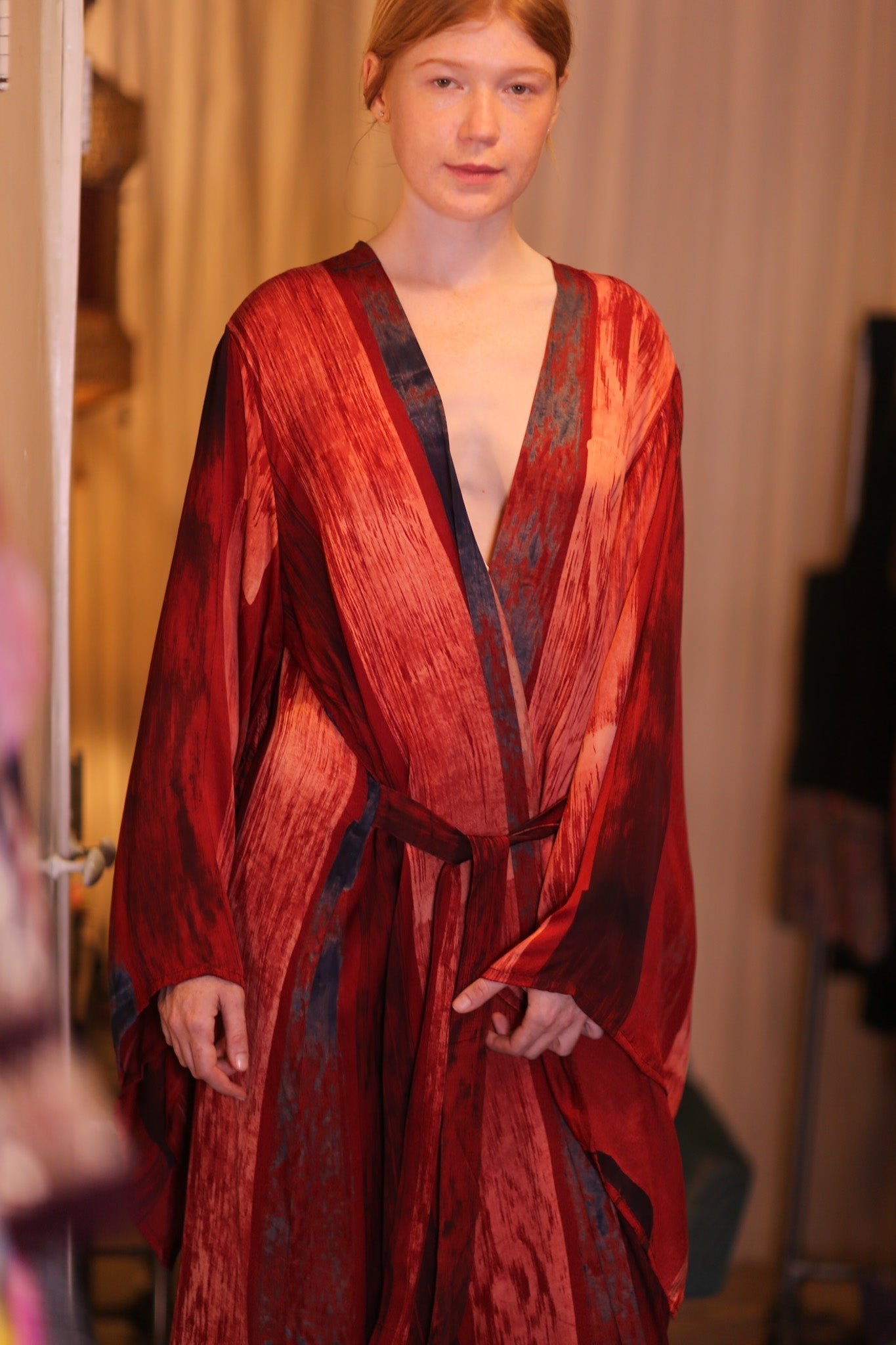 SILK WING KIMONO PINA SAMEE - MOMO STUDIO BERLIN - Berlin Concept Store - sustainable & ethical fashion