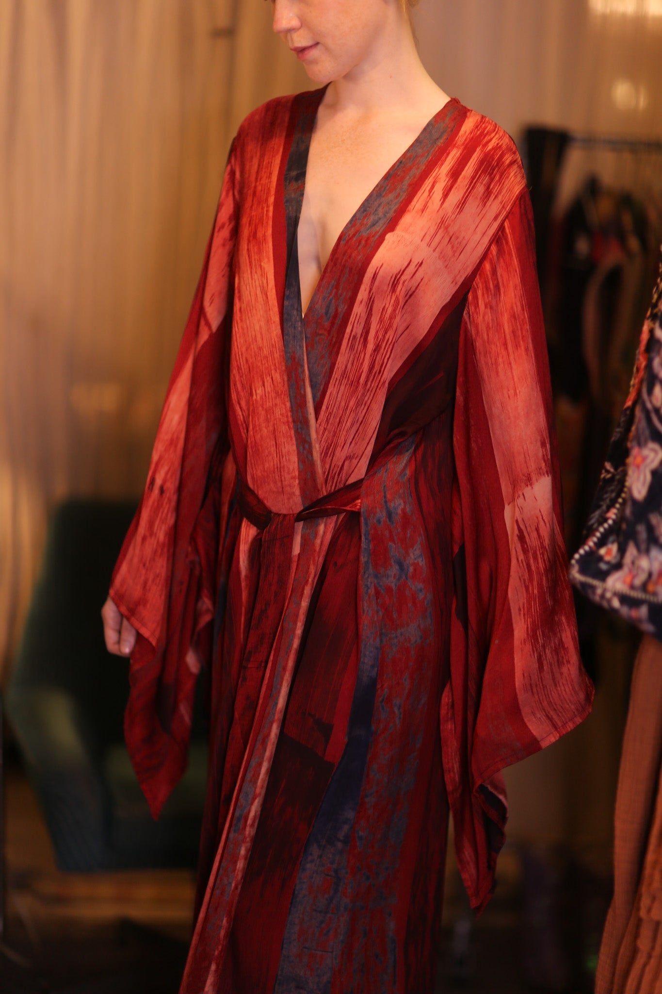 SILK WING KIMONO PINA SAMEE - MOMO STUDIO BERLIN - Berlin Concept Store - sustainable & ethical fashion