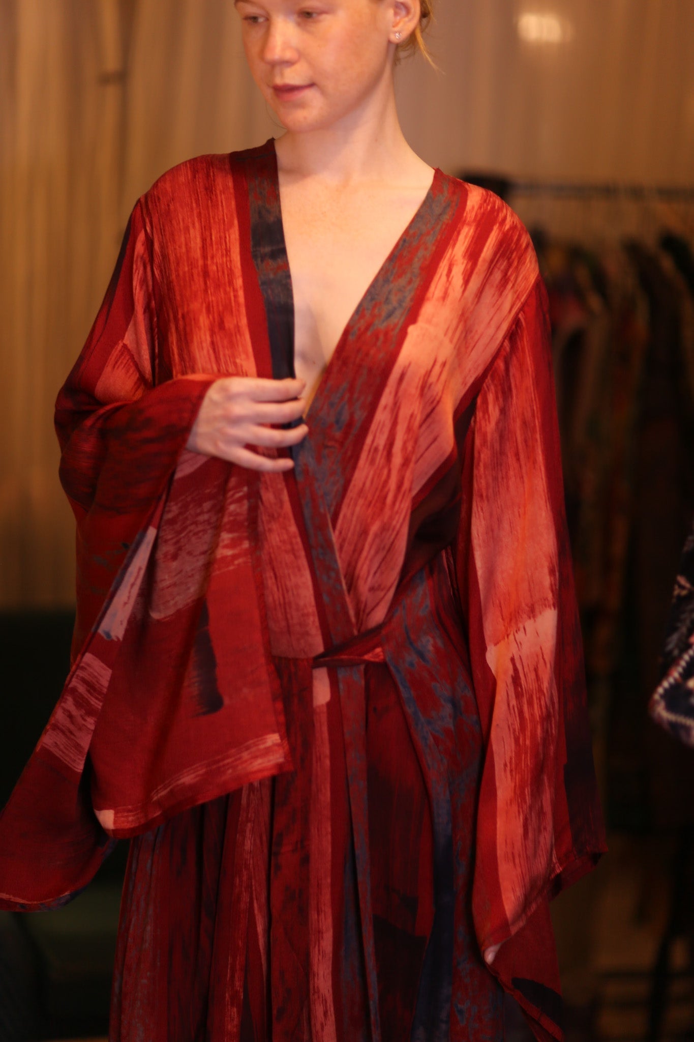 SILK WING KIMONO PINA SAMEE - MOMO STUDIO BERLIN - Berlin Concept Store - sustainable & ethical fashion