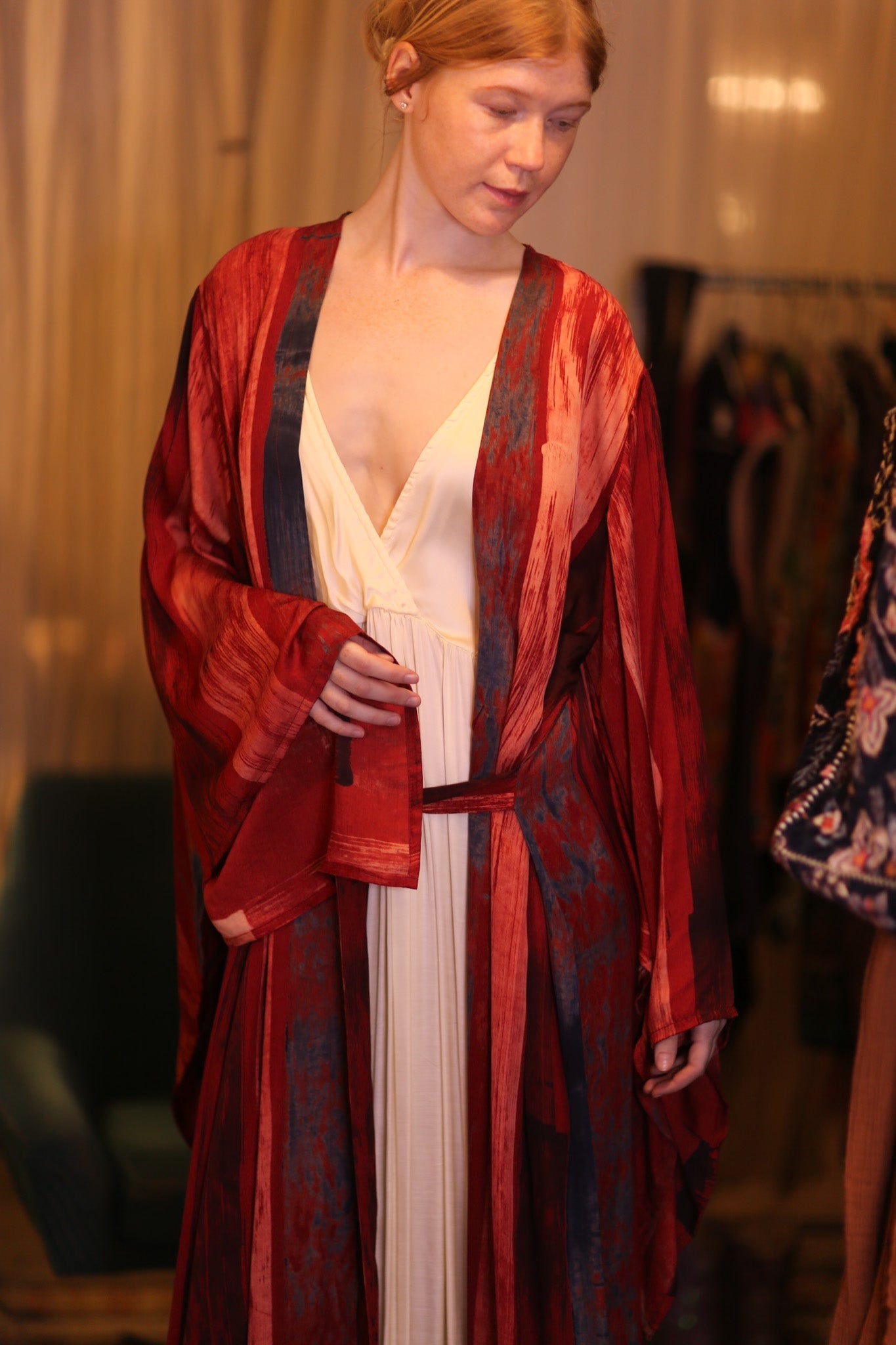 SILK WING KIMONO PINA SAMEE - MOMO STUDIO BERLIN - Berlin Concept Store - sustainable & ethical fashion