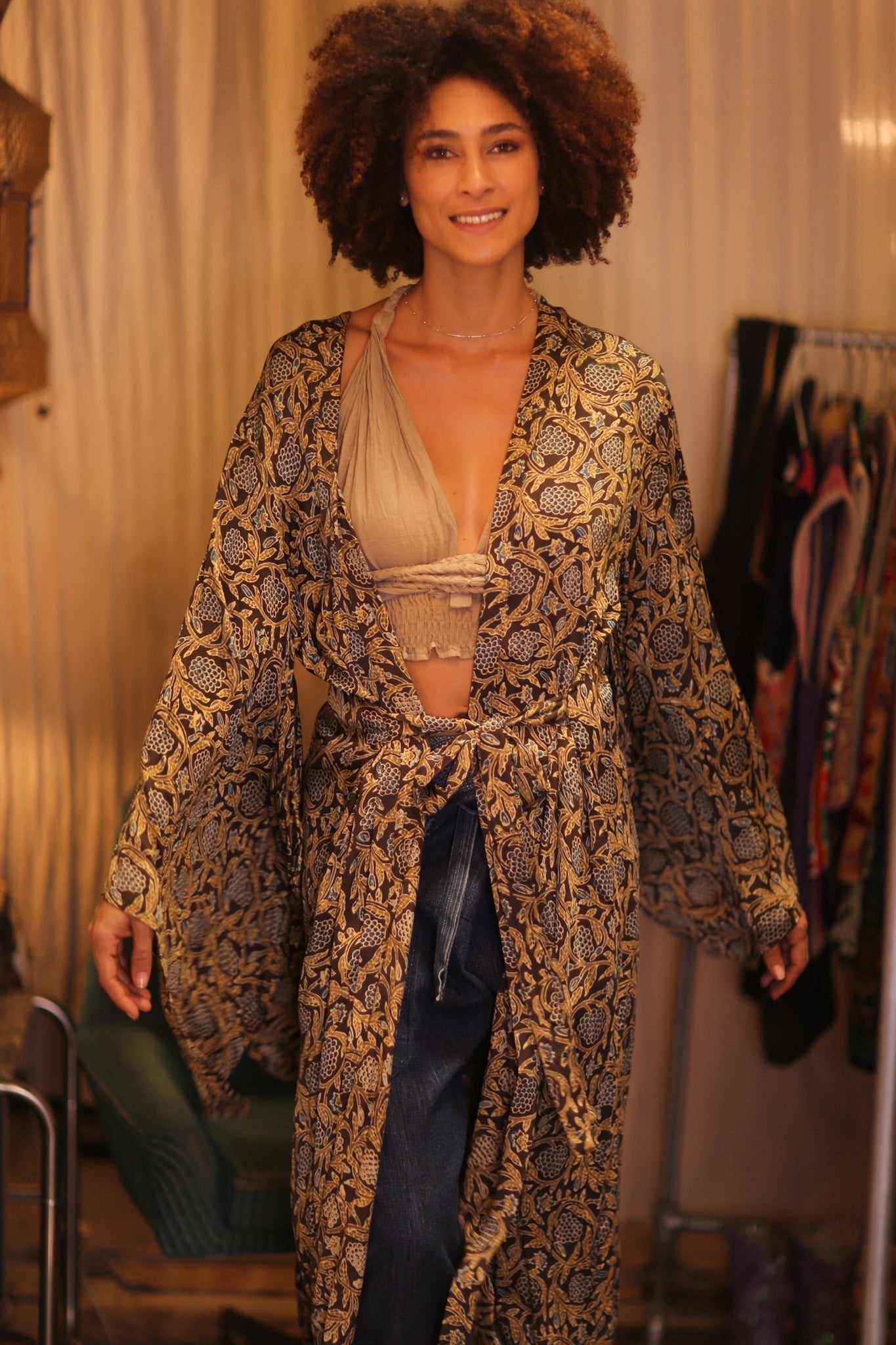 SILK WING KIMONO PINA SAPYIT - MOMO STUDIO BERLIN - Berlin Concept Store - sustainable & ethical fashion