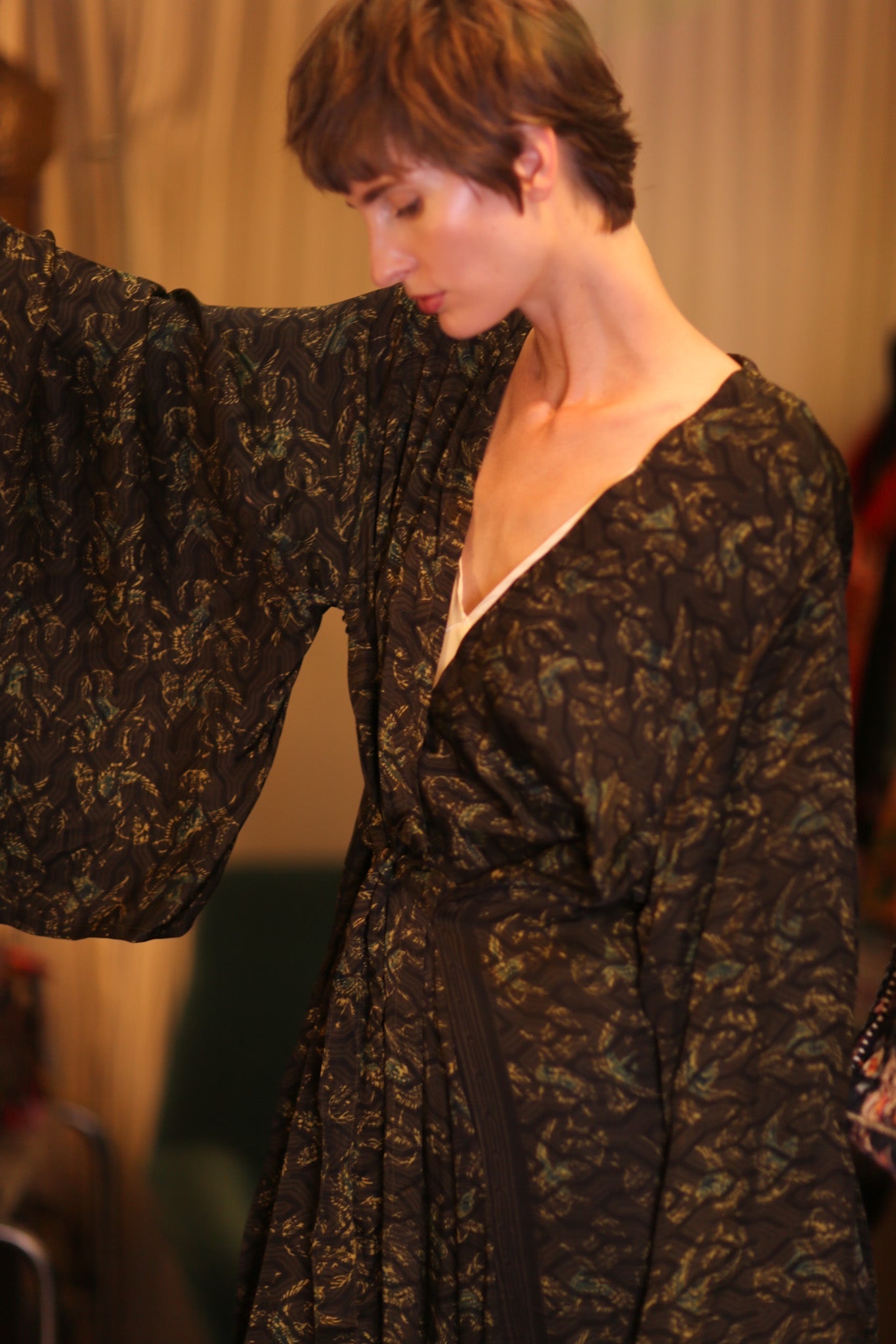 SILK WING KIMONO PINA ZAFIRA - MOMO STUDIO BERLIN - Berlin Concept Store - sustainable & ethical fashion