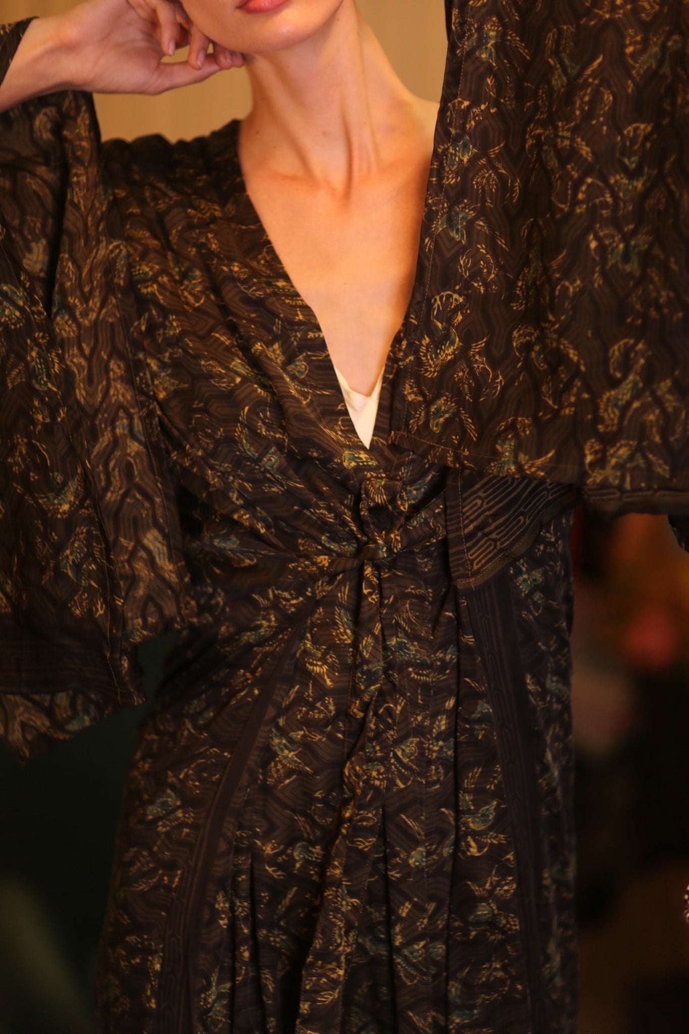 SILK WING KIMONO PINA ZAFIRA - MOMO STUDIO BERLIN - Berlin Concept Store - sustainable & ethical fashion