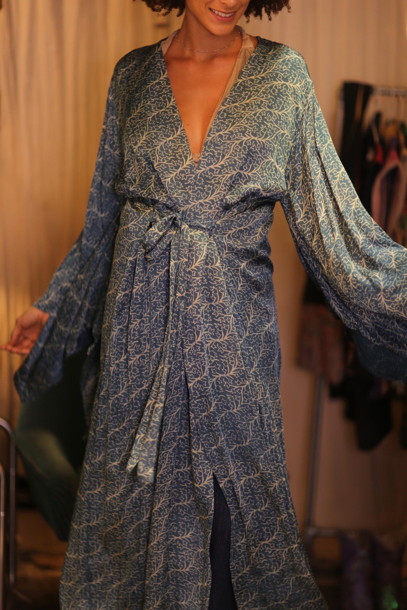 SILK WINGS KIMONO PINA LADA - MOMO STUDIO BERLIN - Berlin Concept Store - sustainable & ethical fashion