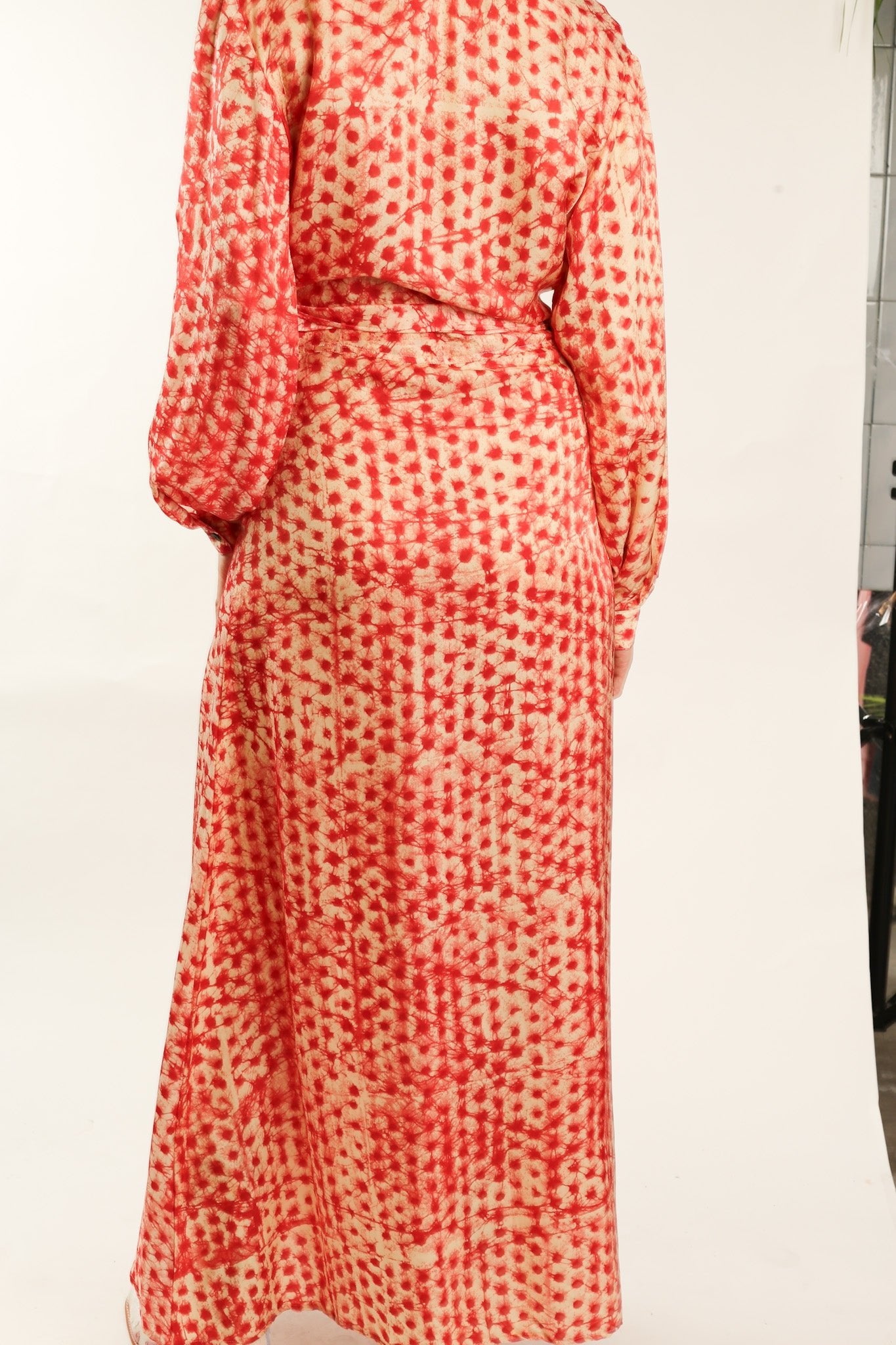 Silk WRAP DRESS CECYLIA - MOMO STUDIO BERLIN - Berlin Concept Store - sustainable & ethical fashion