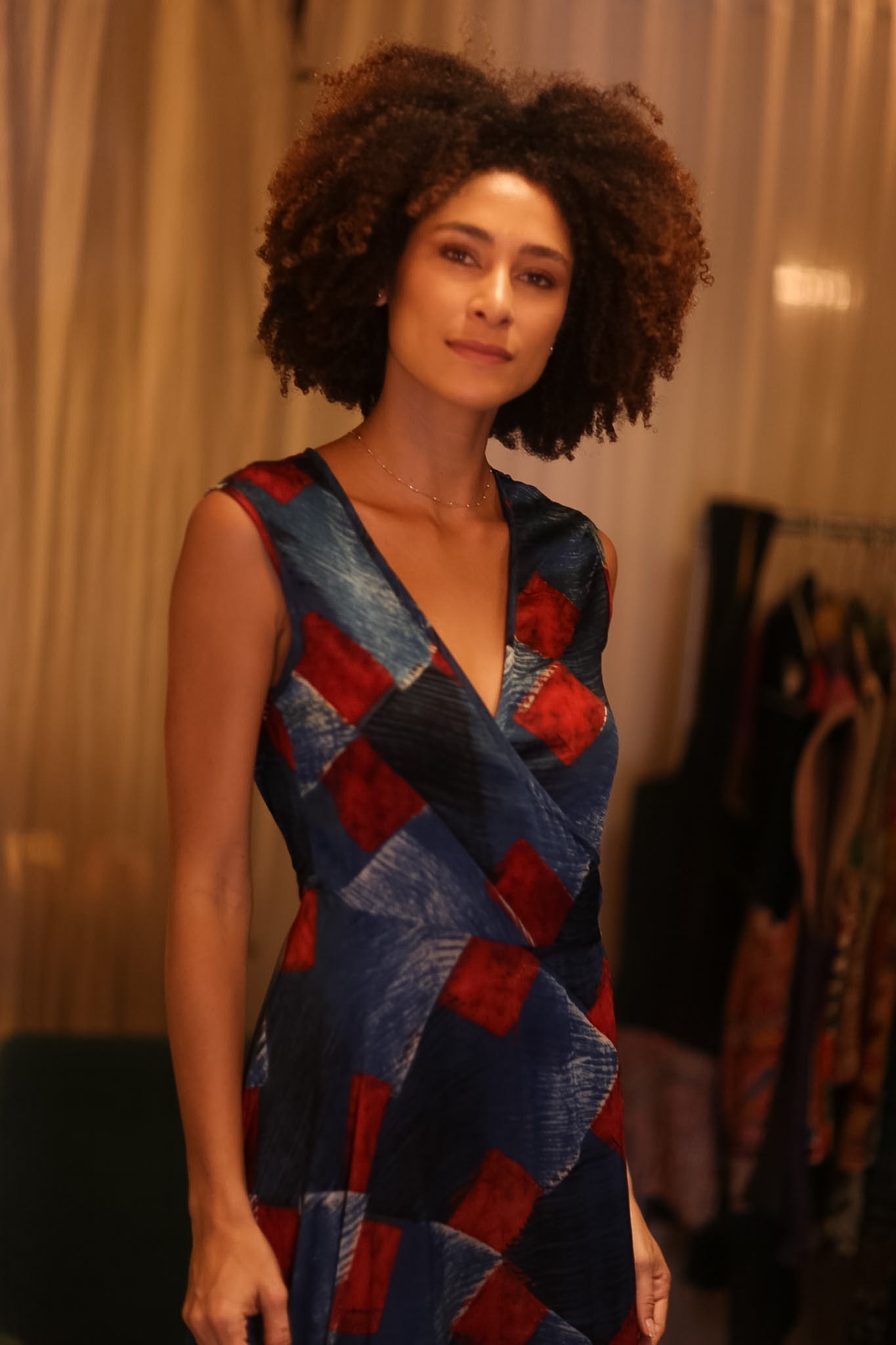 SILK WRAP DRESS GABRIELE BABI - MOMO STUDIO BERLIN - Berlin Concept Store - sustainable & ethical fashion