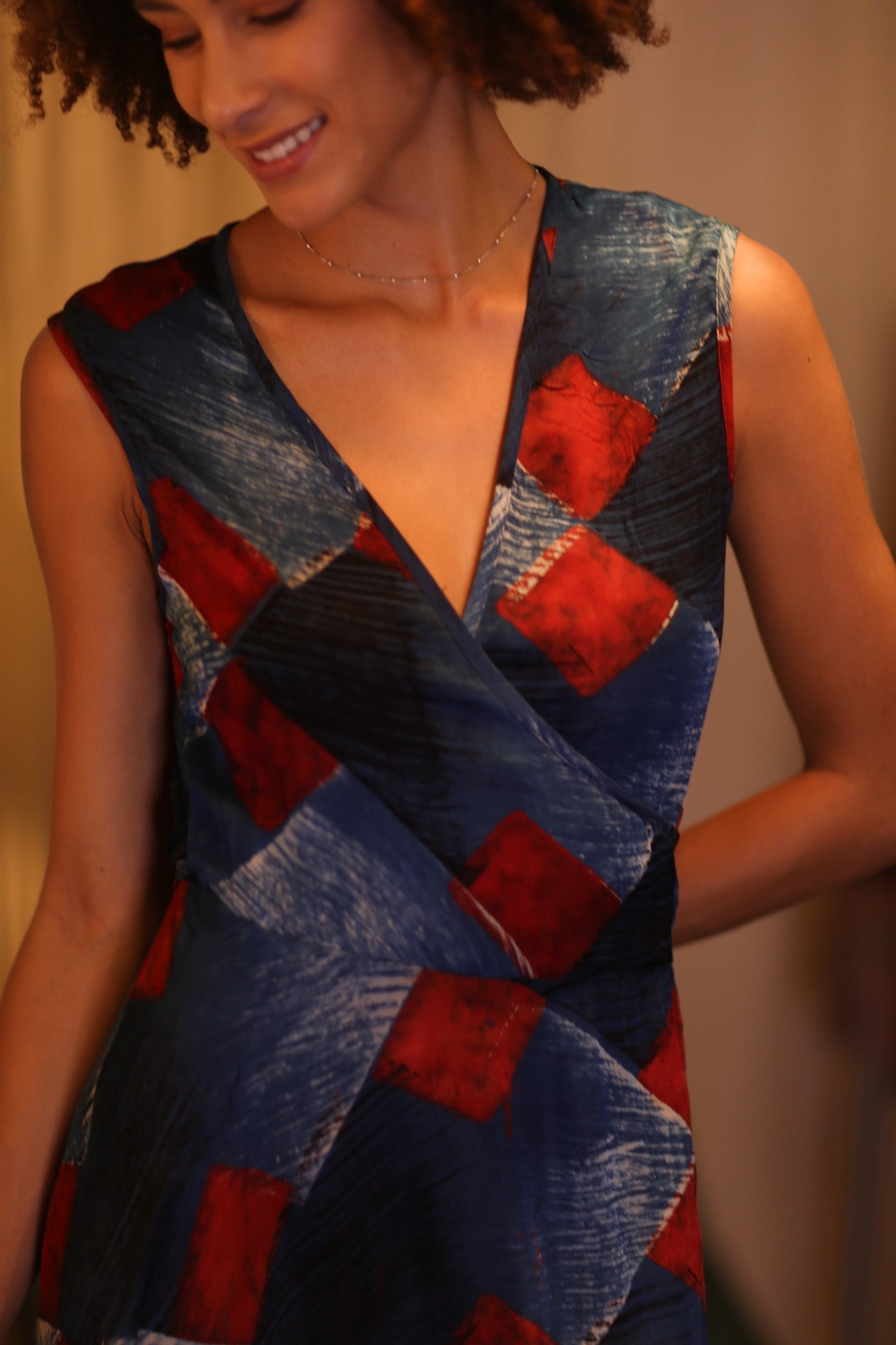SILK WRAP DRESS GABRIELE BABI - MOMO STUDIO BERLIN - Berlin Concept Store - sustainable & ethical fashion