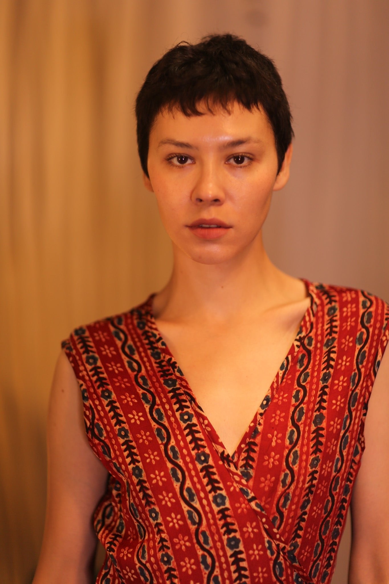 SILK WRAP DRESS GABRIELE KYAUKNI - MOMO STUDIO BERLIN - Berlin Concept Store - sustainable & ethical fashion