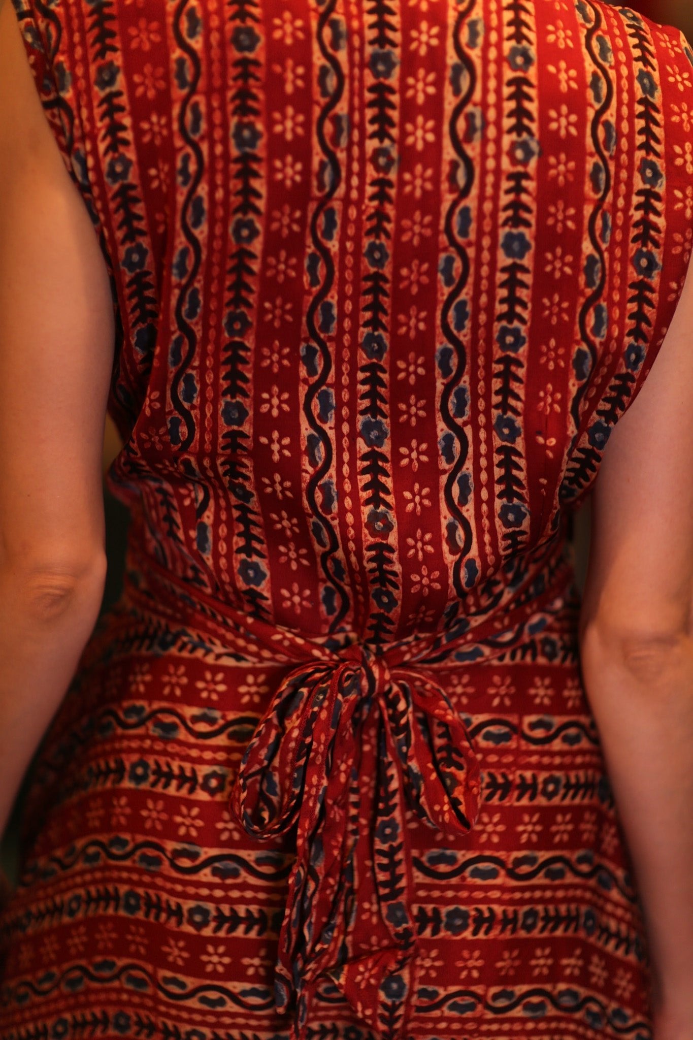 SILK WRAP DRESS GABRIELE KYAUKNI - MOMO STUDIO BERLIN - Berlin Concept Store - sustainable & ethical fashion