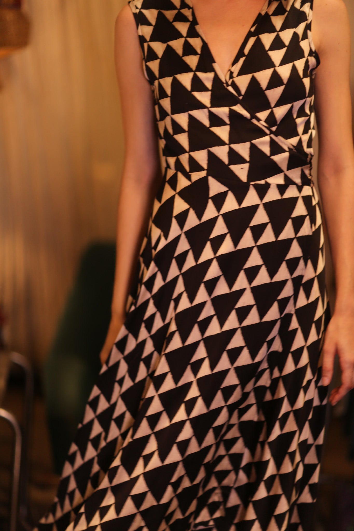 SILK WRAP DRESS GABRIELE TRI - MOMO STUDIO BERLIN - Berlin Concept Store - sustainable & ethical fashion